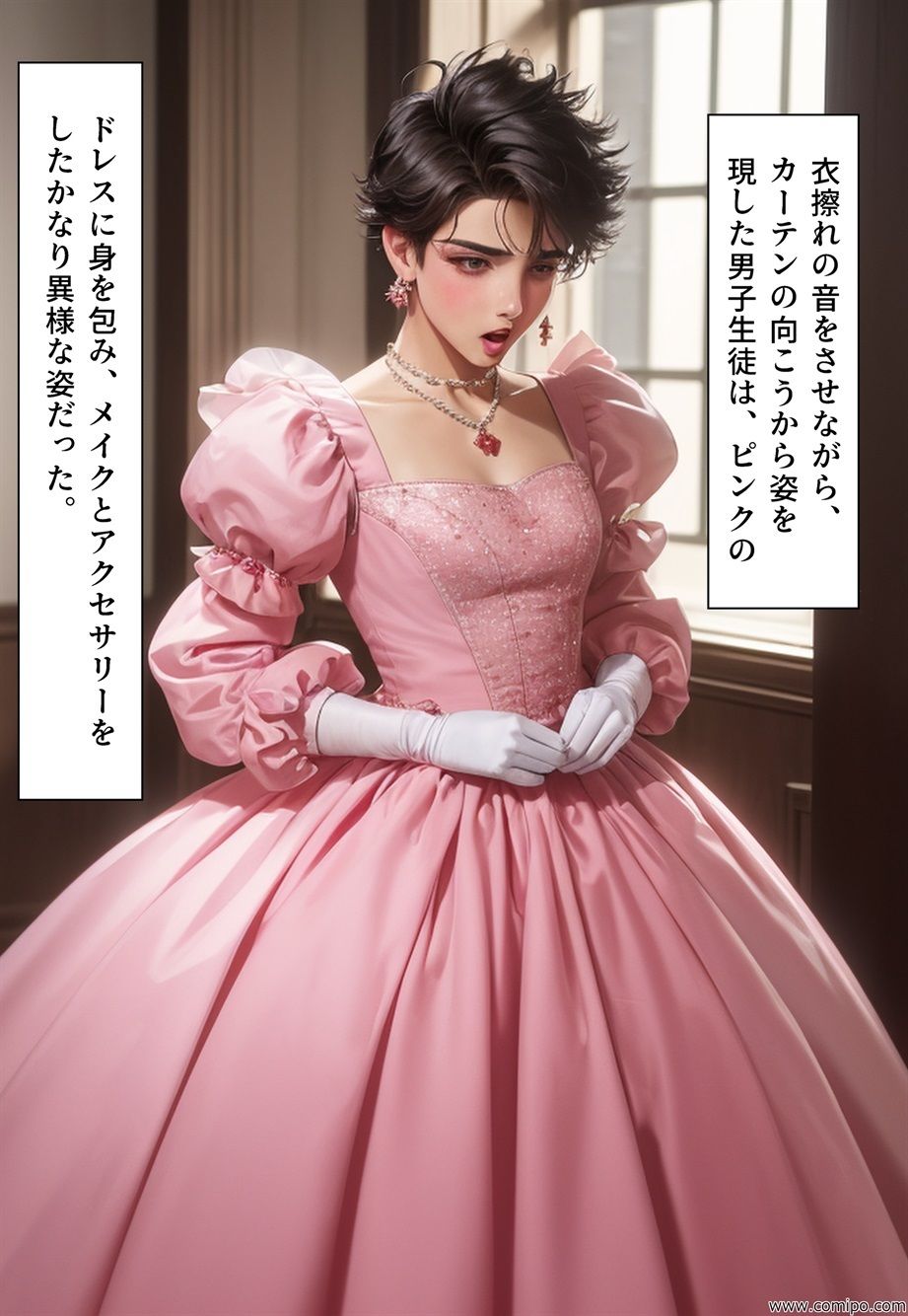 サンプル画像5:女装学園祭 完結編(真城のソフトハウス) [d_323870]