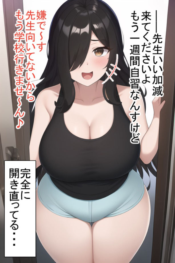 サンプル画像4:ポンコツ陰キャ先生慰めてたら(えびくらげ) [d_325025]