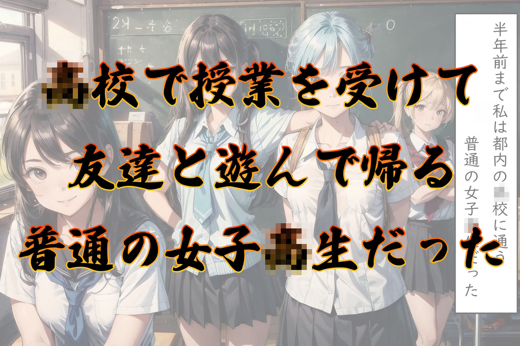 サンプル画像2:【超高画質】女子校生が異世界転生したらゴブリンの性玩具になった件(同人倶楽部☆俺の願望) [d_325913]