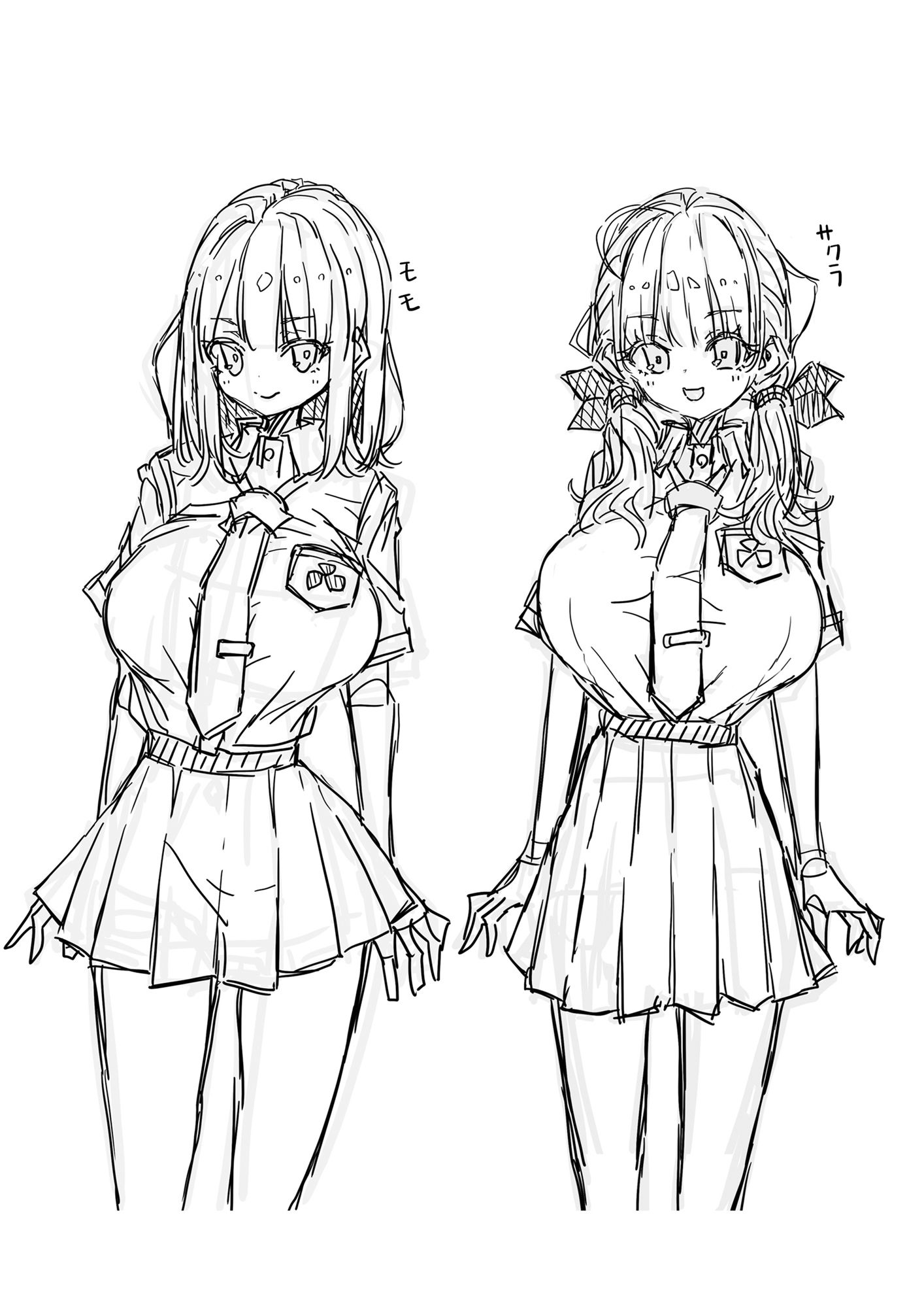 サンプル画像2:モモとサクラのどっかーん サブエピソード4(uchu) [d_325981]