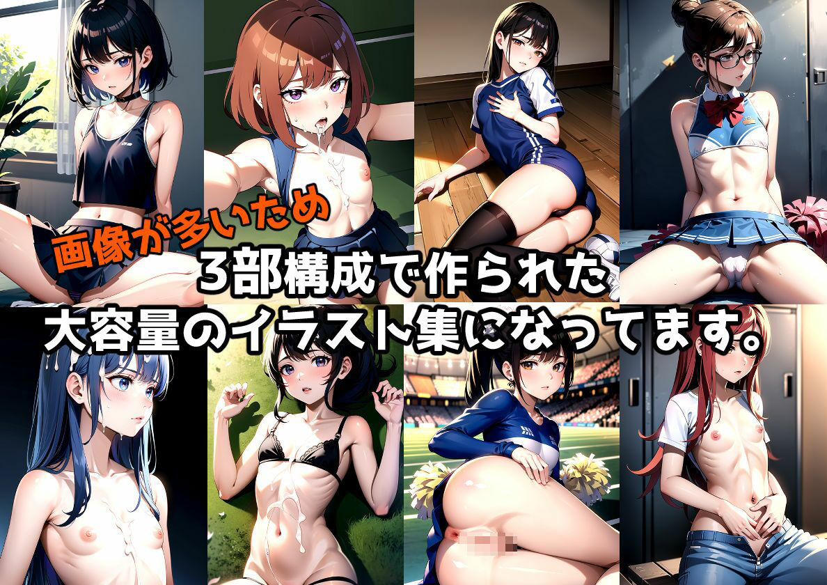 サンプル画像4:貧乳女子学生の青春を白濁に染めた話(kawaii創造) [d_326369]