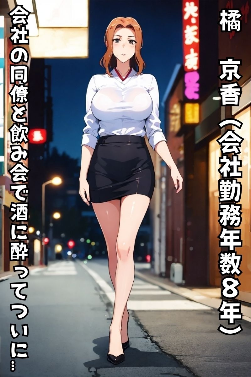 サンプル画像1:【短編画像付き小説】会社員橘さんが会社の同僚と禁断のエッチ(AIエンジニア) [d_326593]