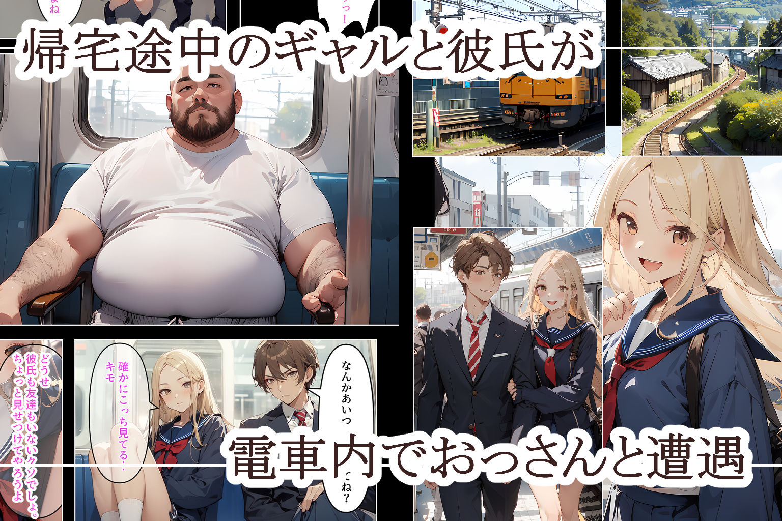 サンプル画像1:相手がヤクザだと知らず調子にのったギャルが雑魚マンコにされました(ハボ) [d_326721]