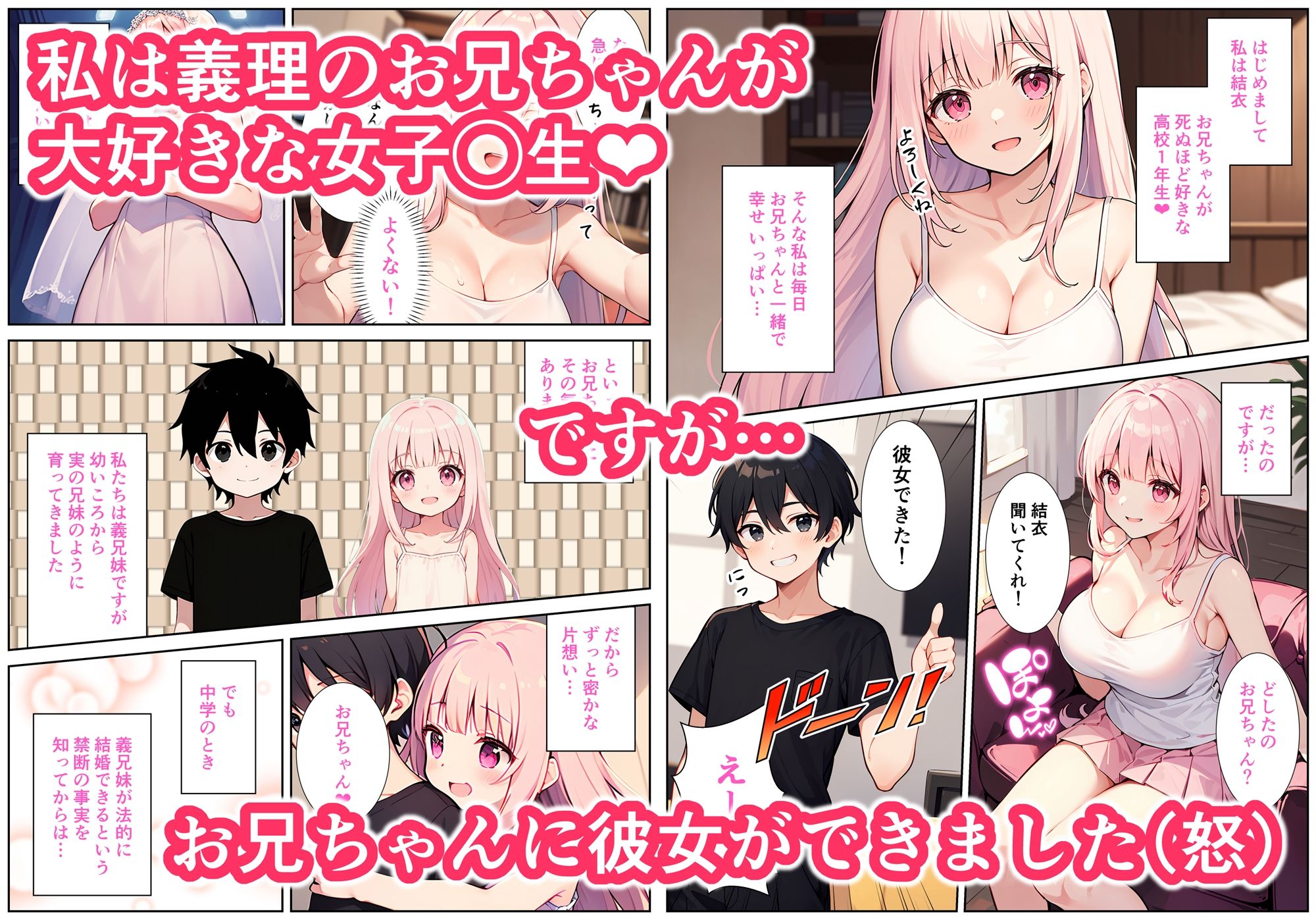 サンプル画像1:絶対お兄ちゃんを堕とします！(のらねこ) [d_327719]