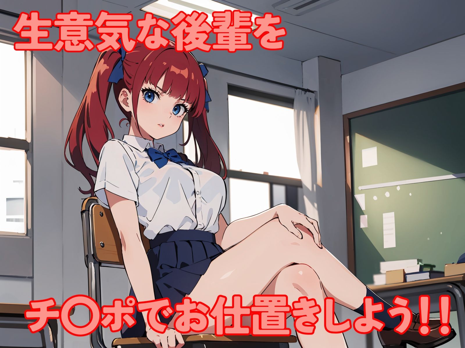 サンプル画像1:生意気なメス〇キをチ〇ポで分からせられるか試してみた(punyスタジオ) [d_328914]