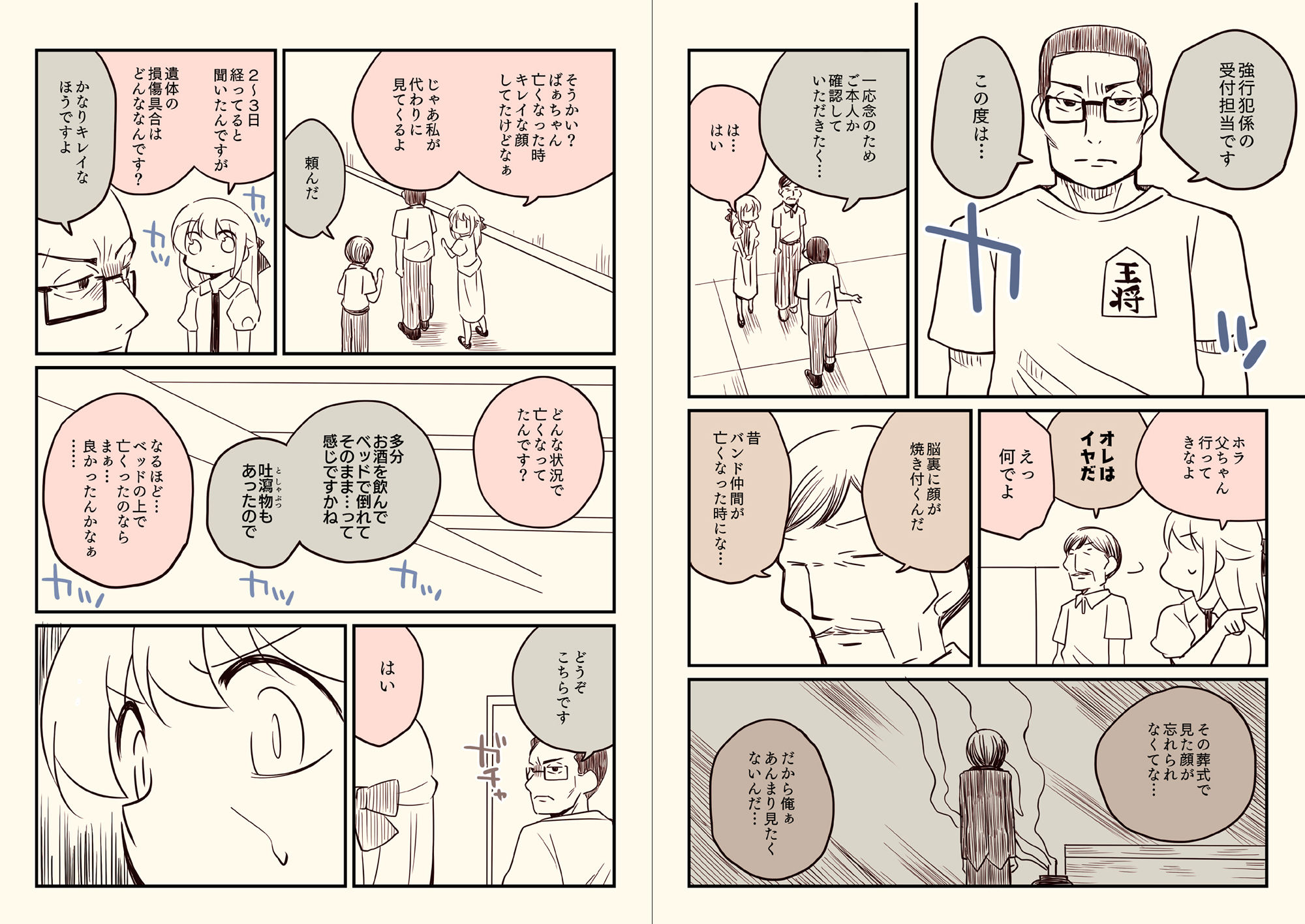 サンプル画像1:孤独死した叔父さんの喪主をした話。(さくら研究室) [d_328982]