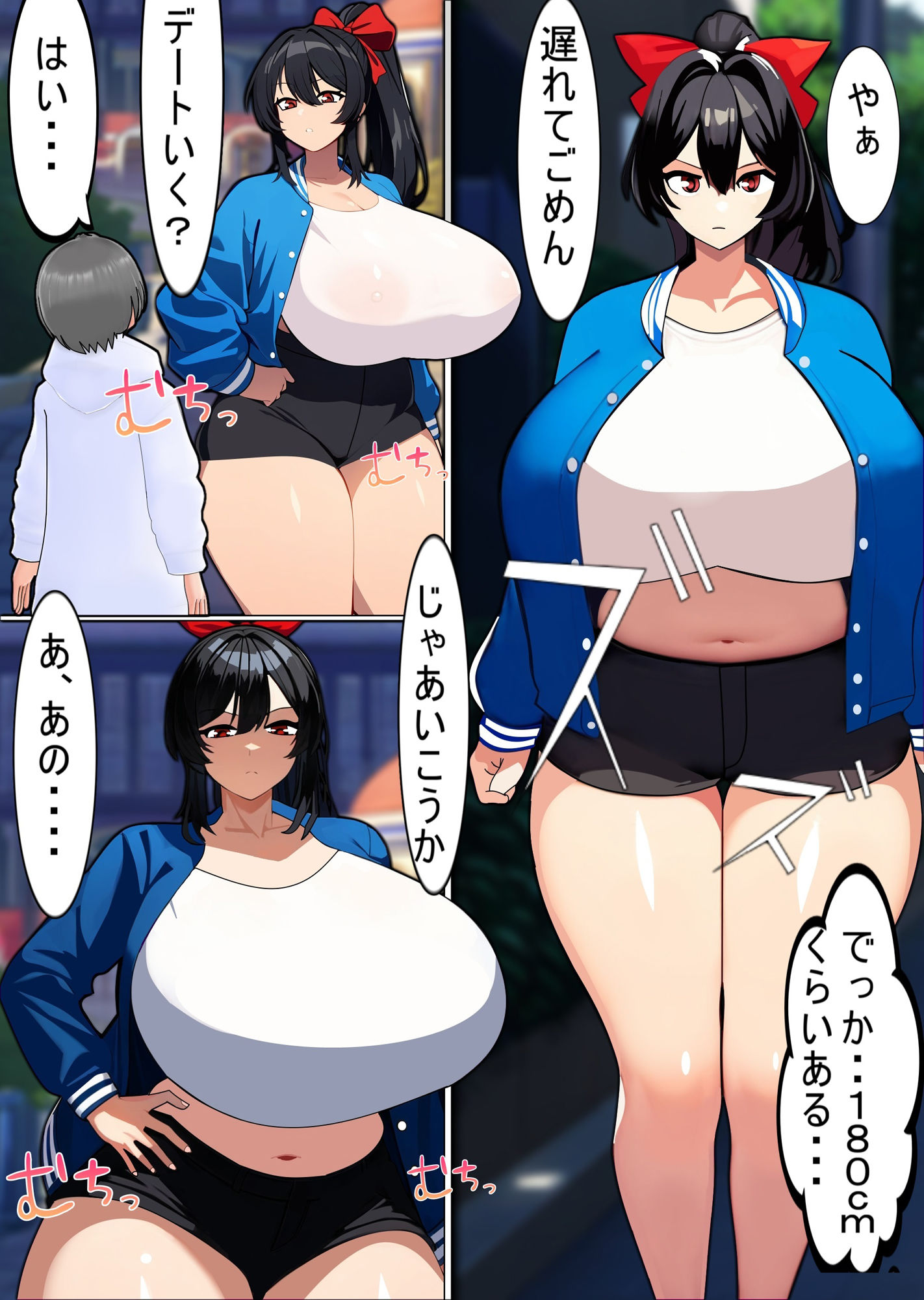 サンプル画像3:出会い系アプリで知り合ったサキュバスに丸呑みされる Swallowed whole by succubus met on a dating app 被一个在交友？件上？？的丰？高挑的女妖整个？了下去(みゅね) [d_330045]