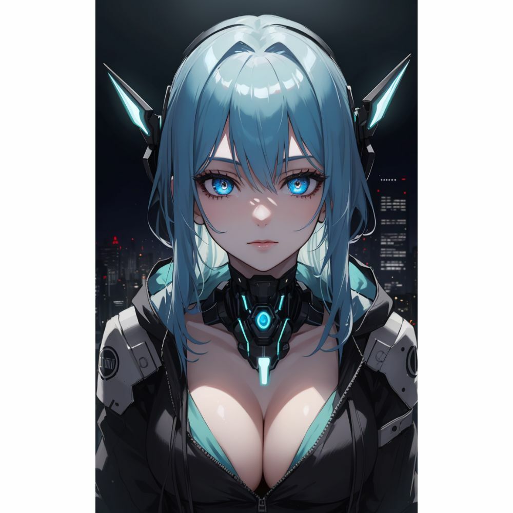 サンプル画像5:近未来巨乳少女(美少女) [d_331105]