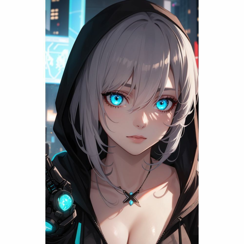 サンプル画像6:近未来巨乳少女(美少女) [d_331105]