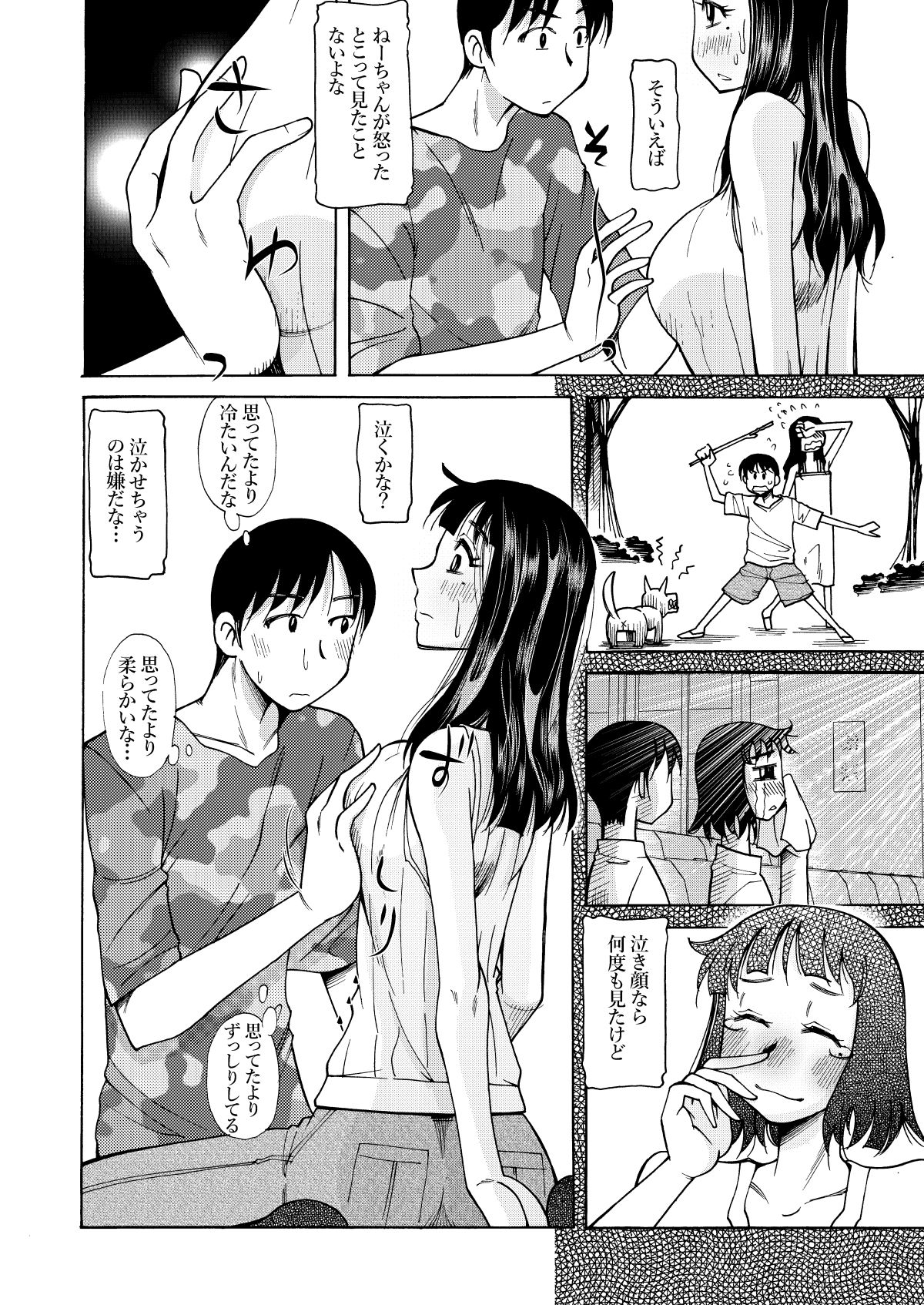 サンプル画像3:ねーちゃんのおっぱい(尾野けぬじ) [d_331913]