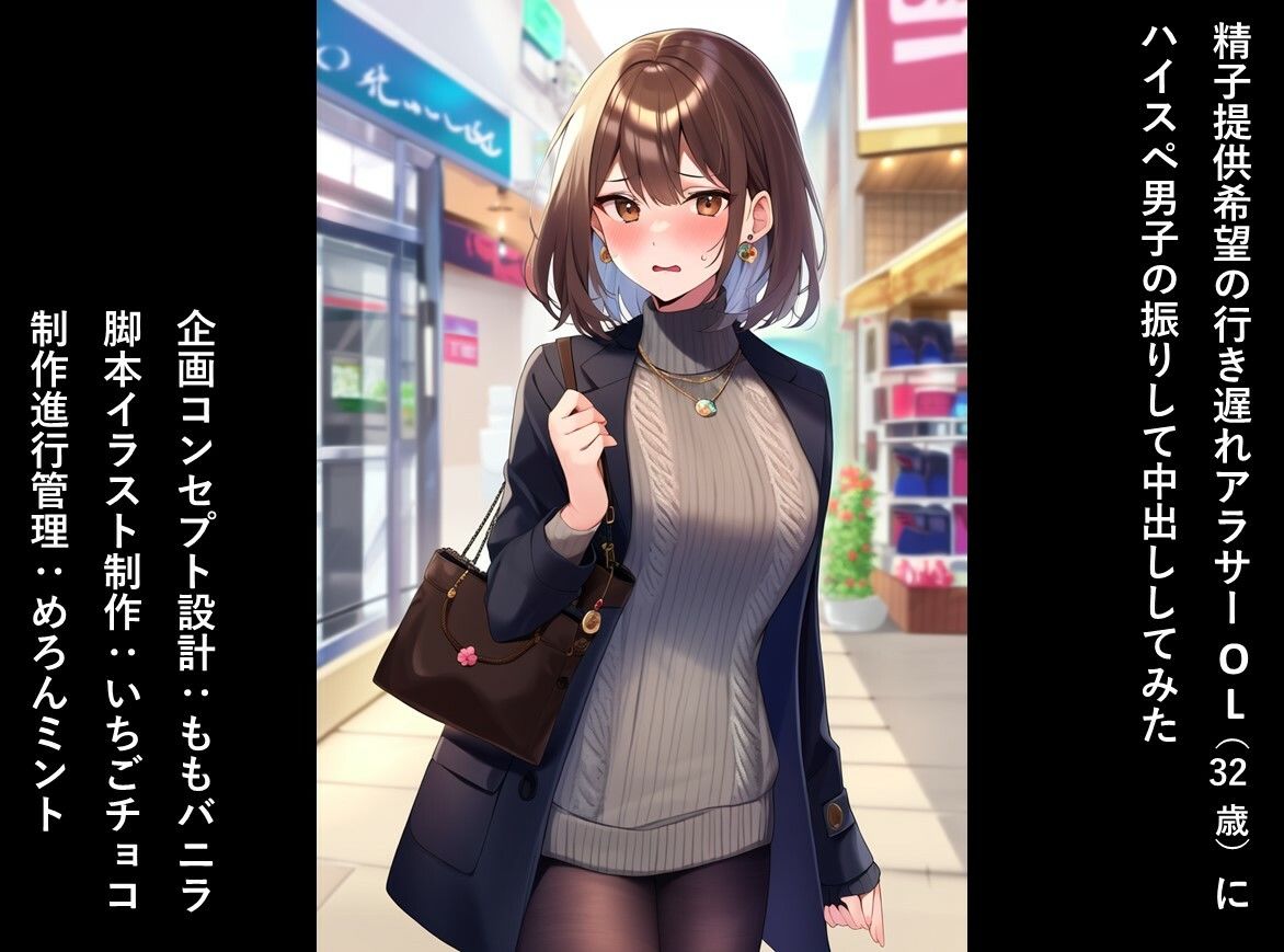 サンプル画像4:精子提供希望の行き遅れアラサーOL（32歳）にハイスペ男子の振りして中出ししてみた(ももバニラ) [d_332221]