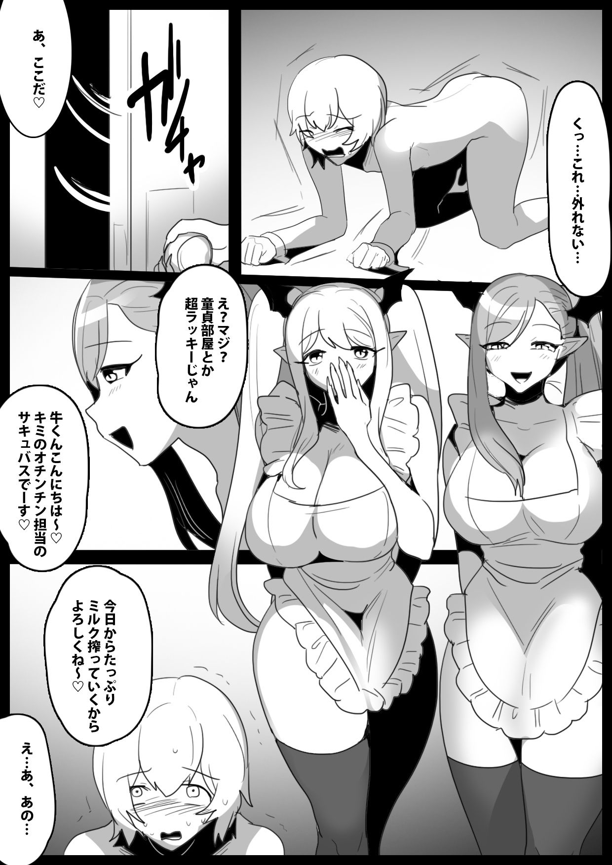 女性に危害を加えるとサキュバス牧場に送られる法案が成立してしまったお話の画像6
