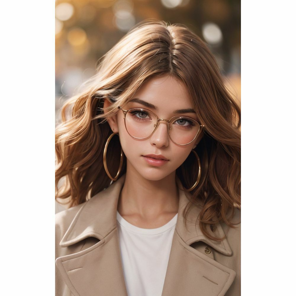 サンプル画像6:メガネ美女(AI美女) [d_334622]