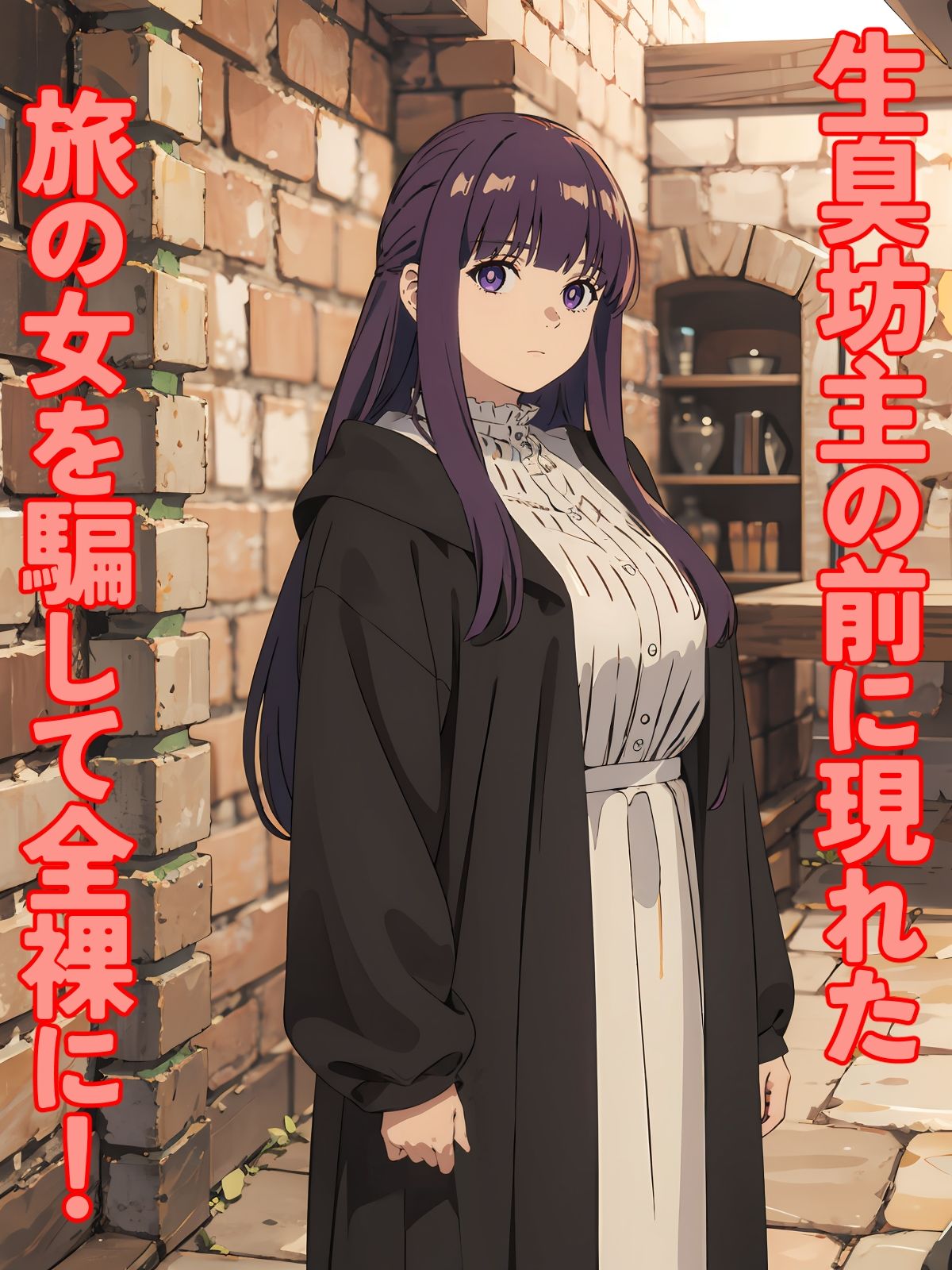 サンプル画像1:生臭坊主と魅了の魔法(punyスタジオ) [d_335273]