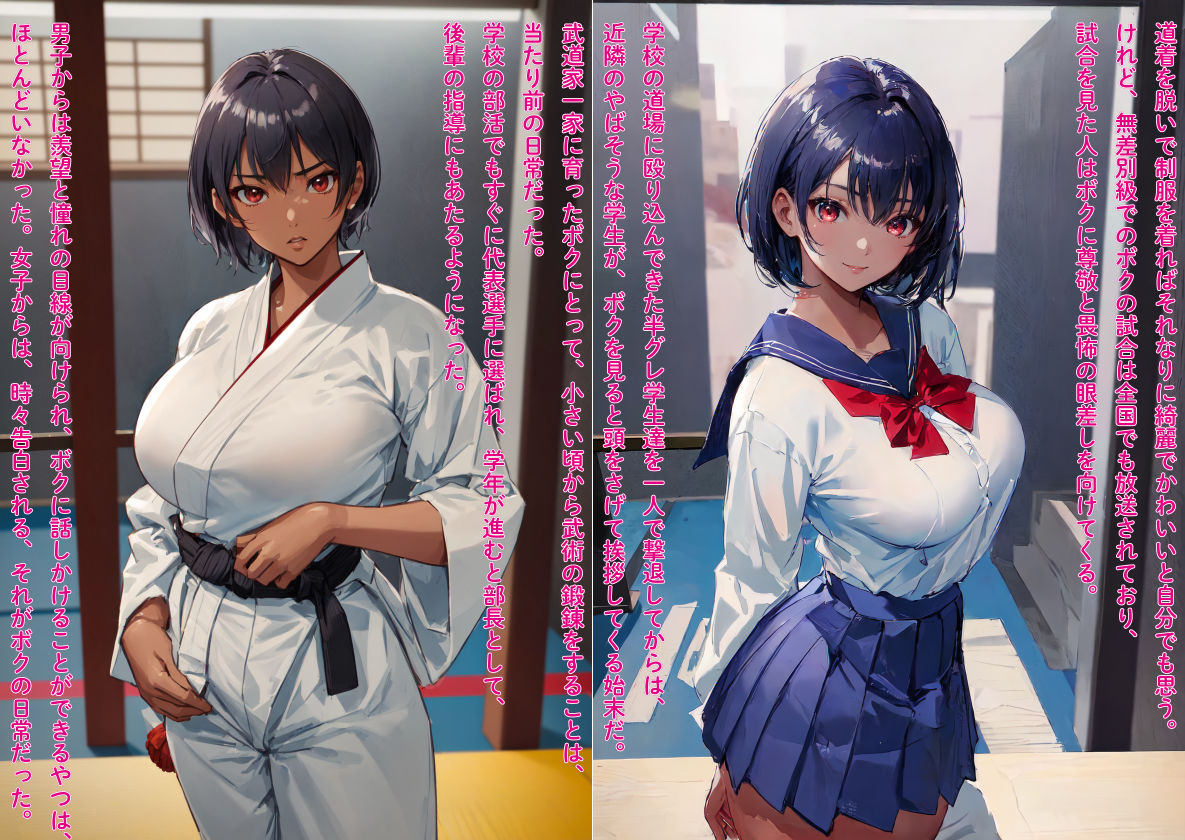 サンプル画像2:強い男にやられたいボクが、本当にめちゃくちゃやられた話(影愛産業) [d_335940]