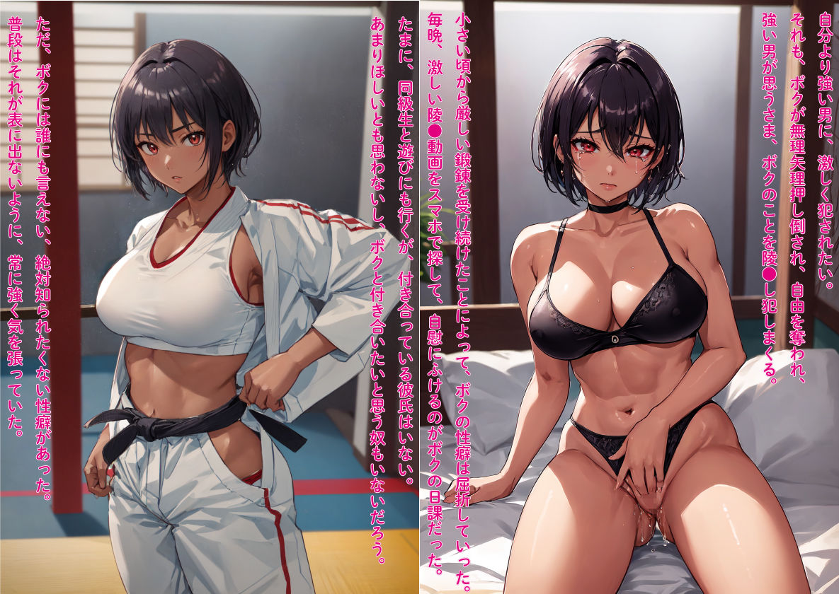 サンプル画像3:強い男にやられたいボクが、本当にめちゃくちゃやられた話(影愛産業) [d_335940]