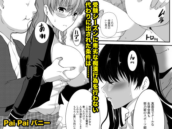 サンプル画像6:【FANZA限定特典付】憧れの女性（せんせい）は痴●電車で調教済みでした 干支まとめプラス(ねことはと) [d_336487]