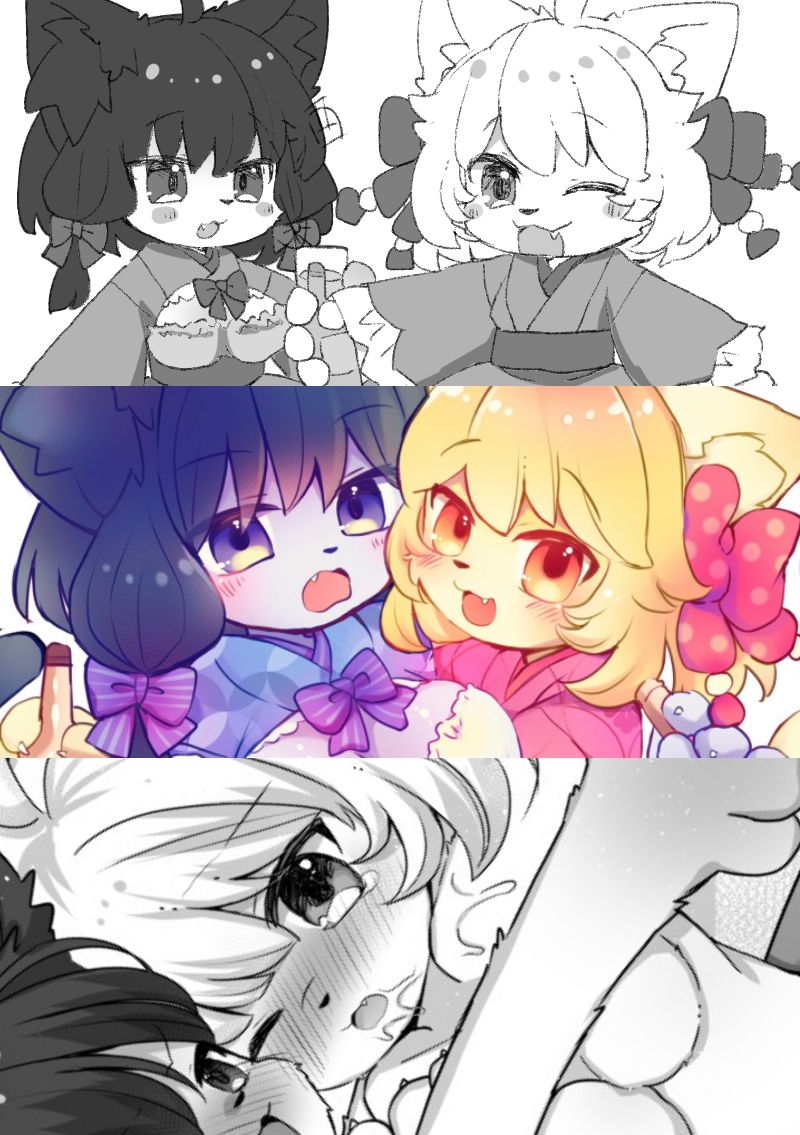 サンプル画像5:ぽぽにゃ！(廃蜜灯) [d_338198]