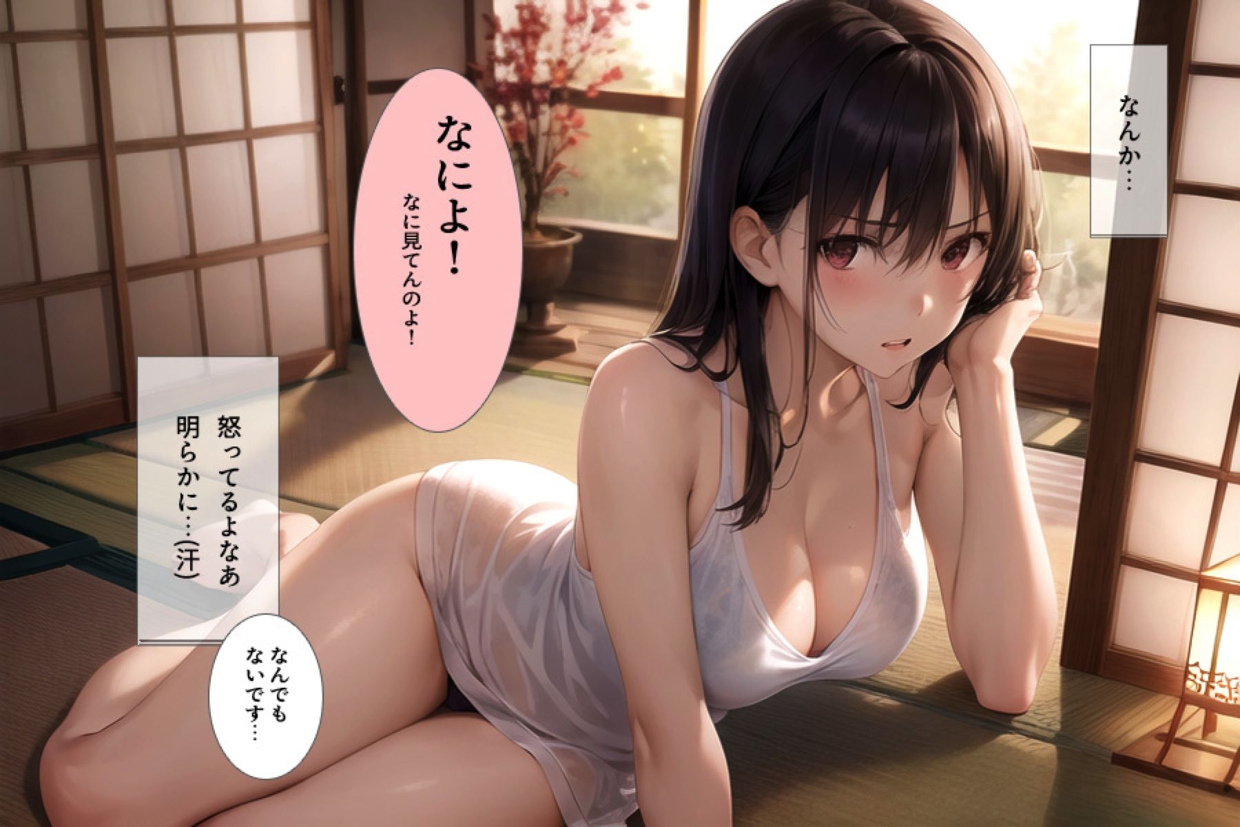 サンプル画像1:ふたつの夏 〜君と僕の30日〜 vol.4(剥いた棘) [d_338609]