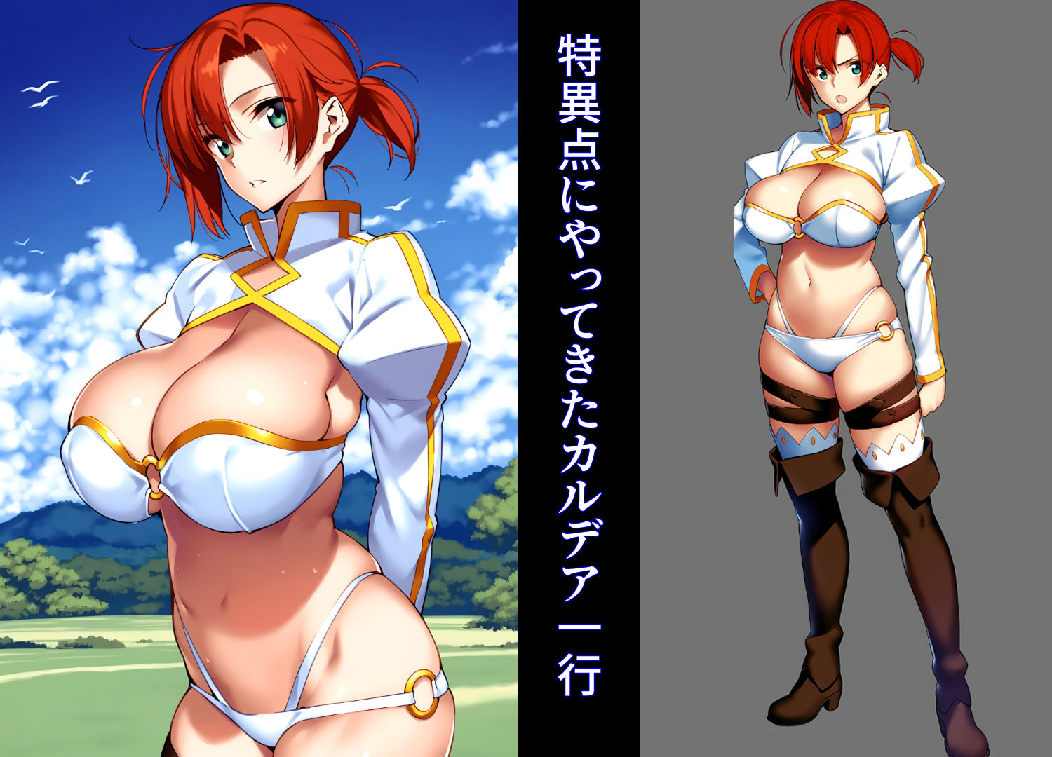 サンプル画像1:搾乳特異点 〜マスターはおっぱいで魔力補給する〜(接続商会) [d_338789]