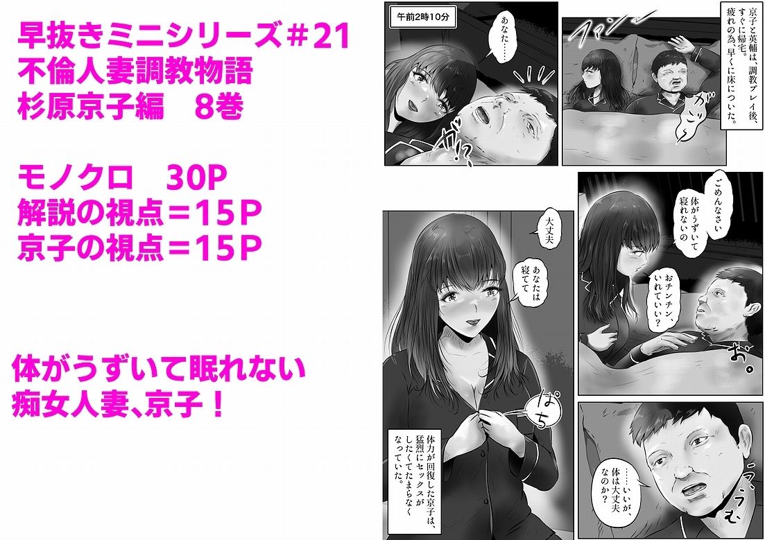 サンプル画像1:不倫人妻調教物語 杉原京子編（8）(窪リオンの部屋) [d_339037]