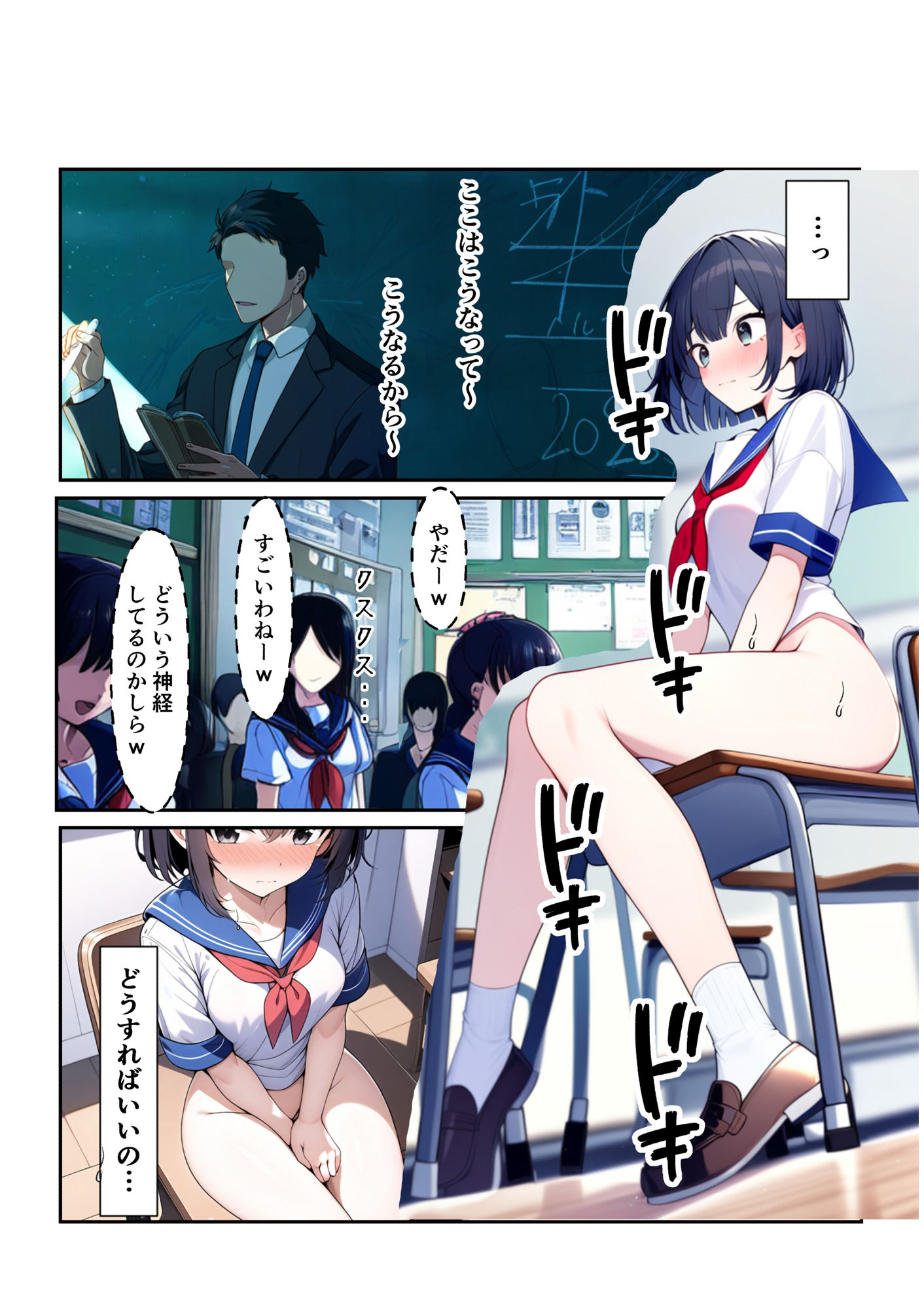 サンプル画像2:浅石来海の受難5(朝露まほし) [d_339138]