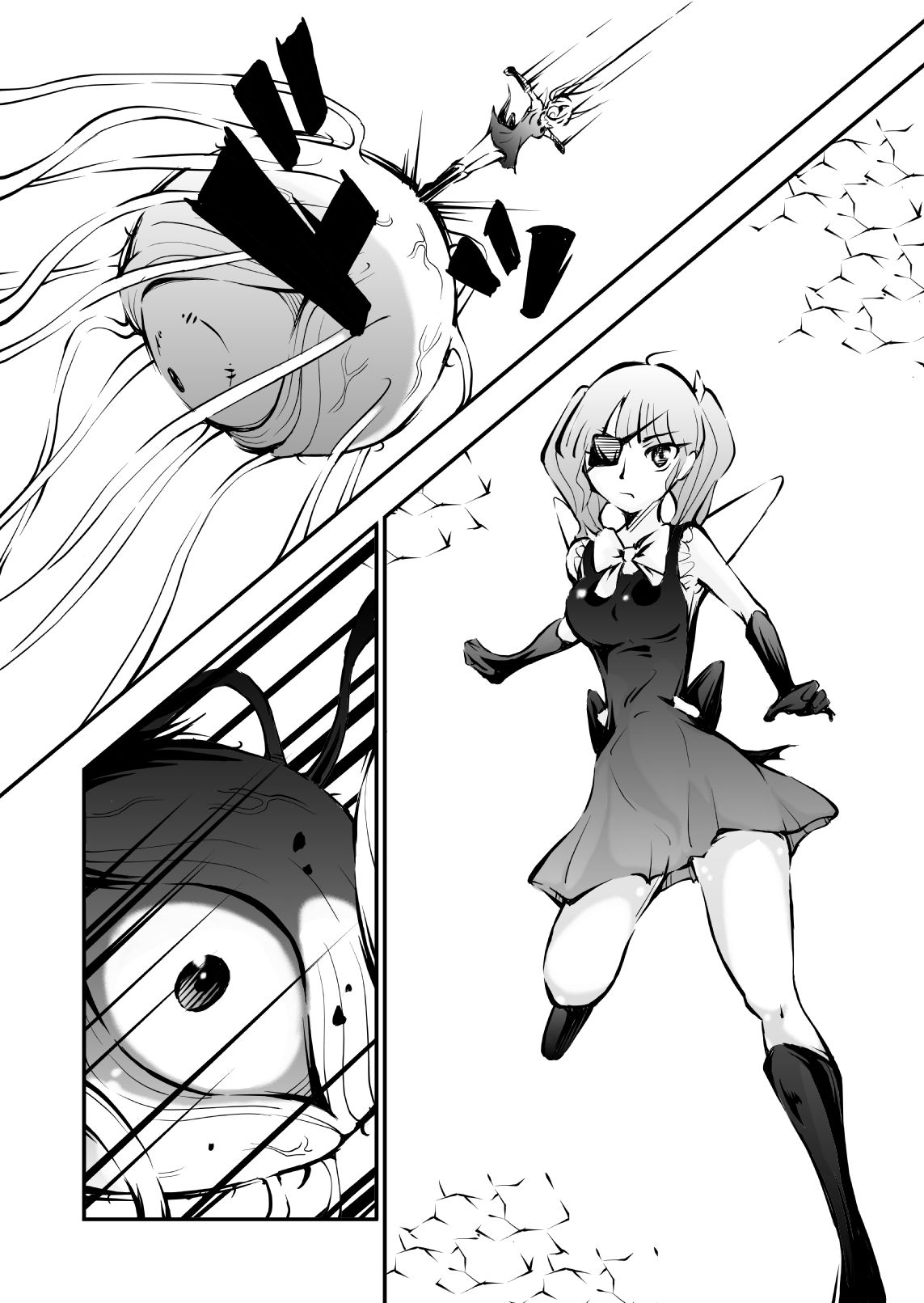 サンプル画像3:変身ヒロイン触手緊縛凌●(darkprincess) [d_339768]