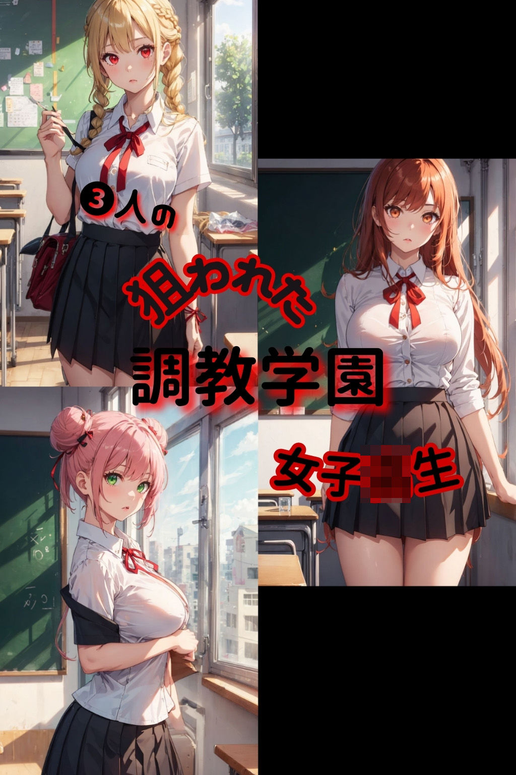 サンプル画像6:調教学園 3人の狙われた女子校生【凪・美咲・鑑】編(ゆゆの森) [d_340206]