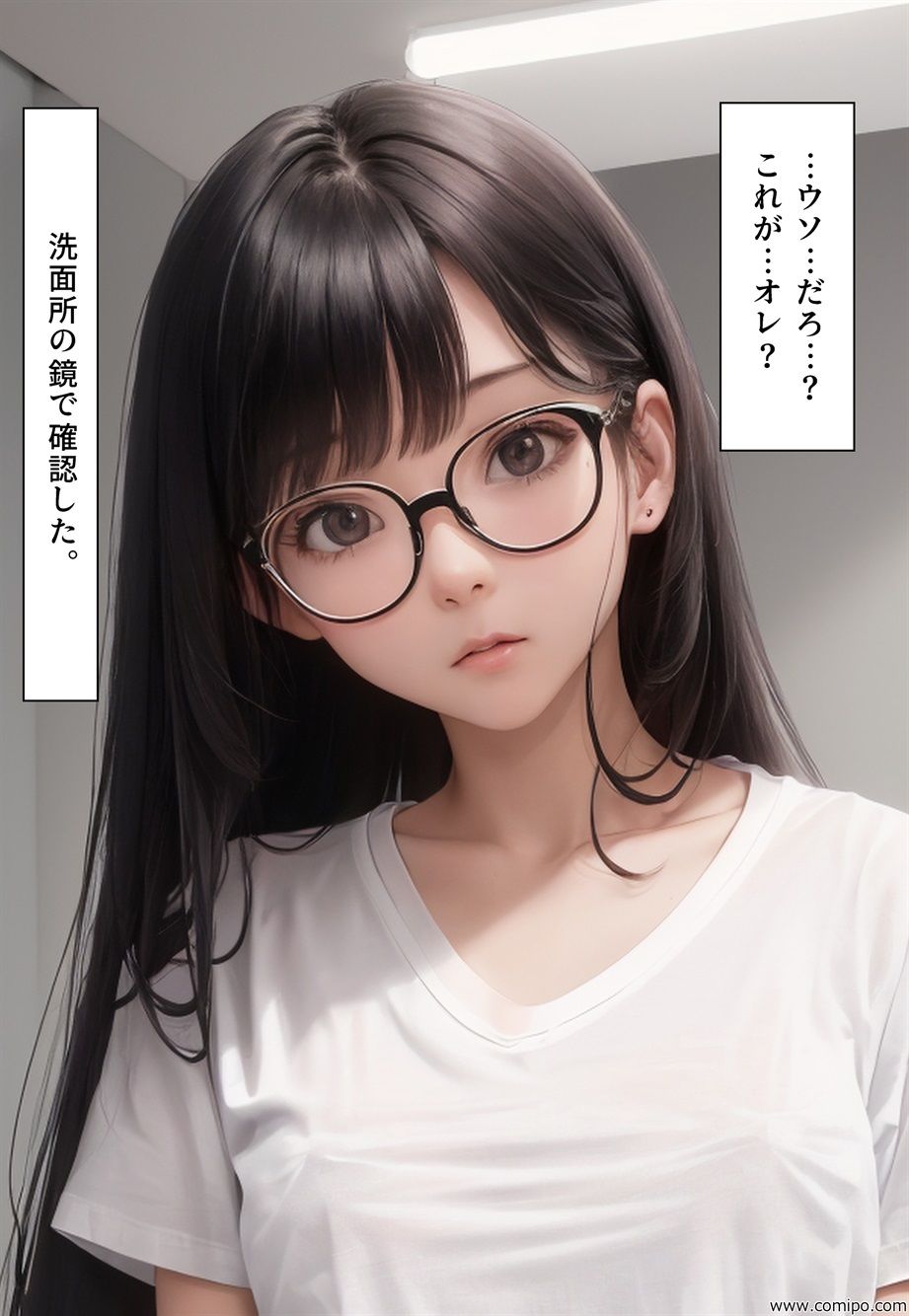 サンプル画像3:おとしだま 転がすと女体化し、女装させられる玉(真城の秘宝館) [d_340340]