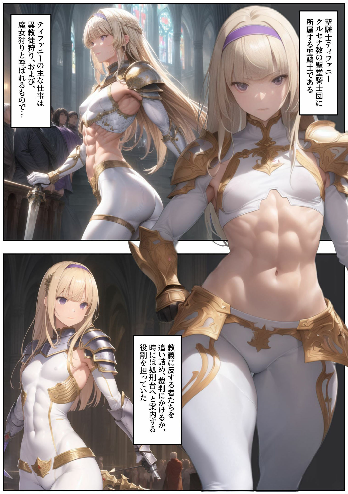 サンプル画像1:売奴家畜化調教4 聖騎士ティファニー(Hydra777) [d_340692]