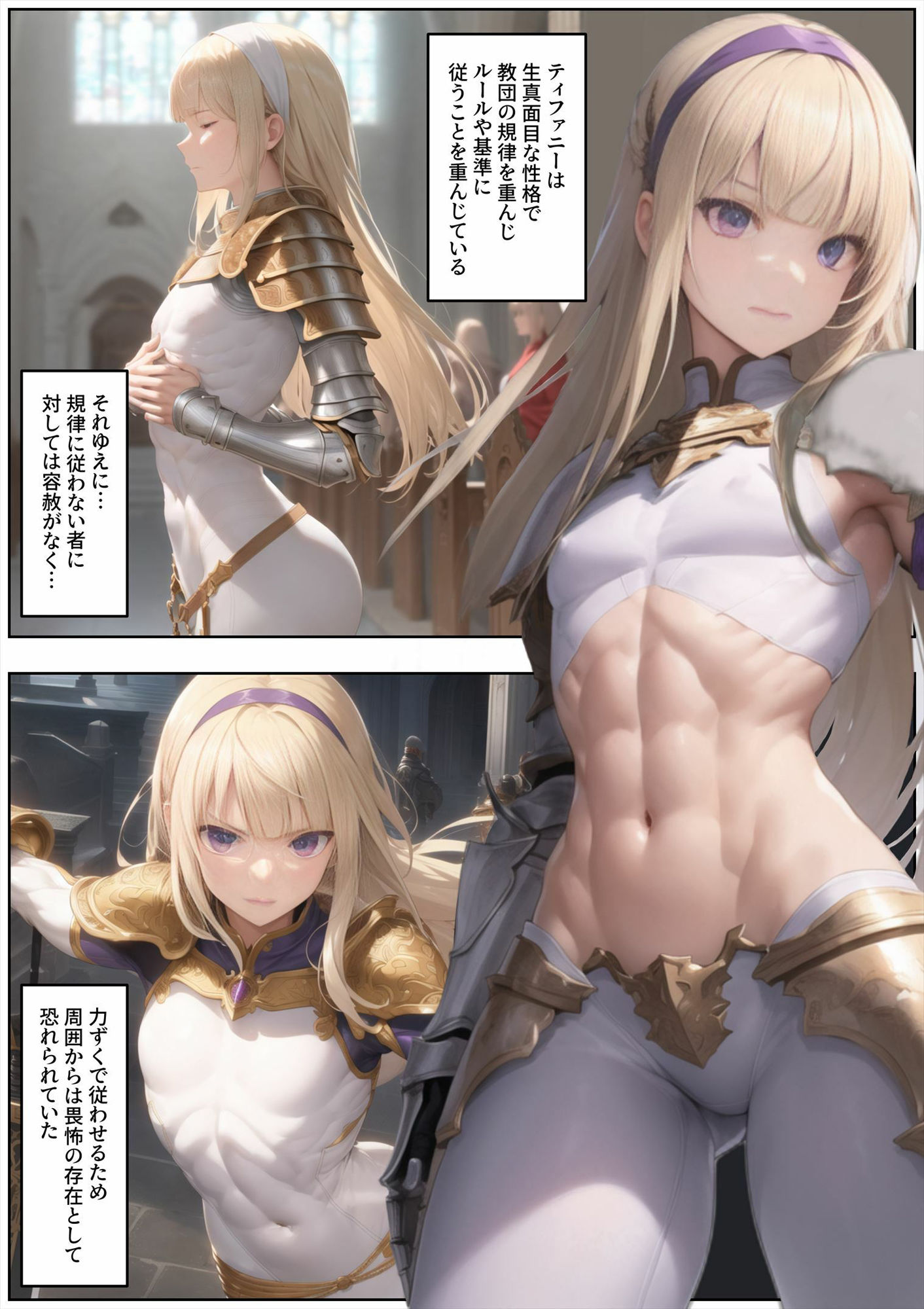 サンプル画像2:売奴家畜化調教4 聖騎士ティファニー(Hydra777) [d_340692]