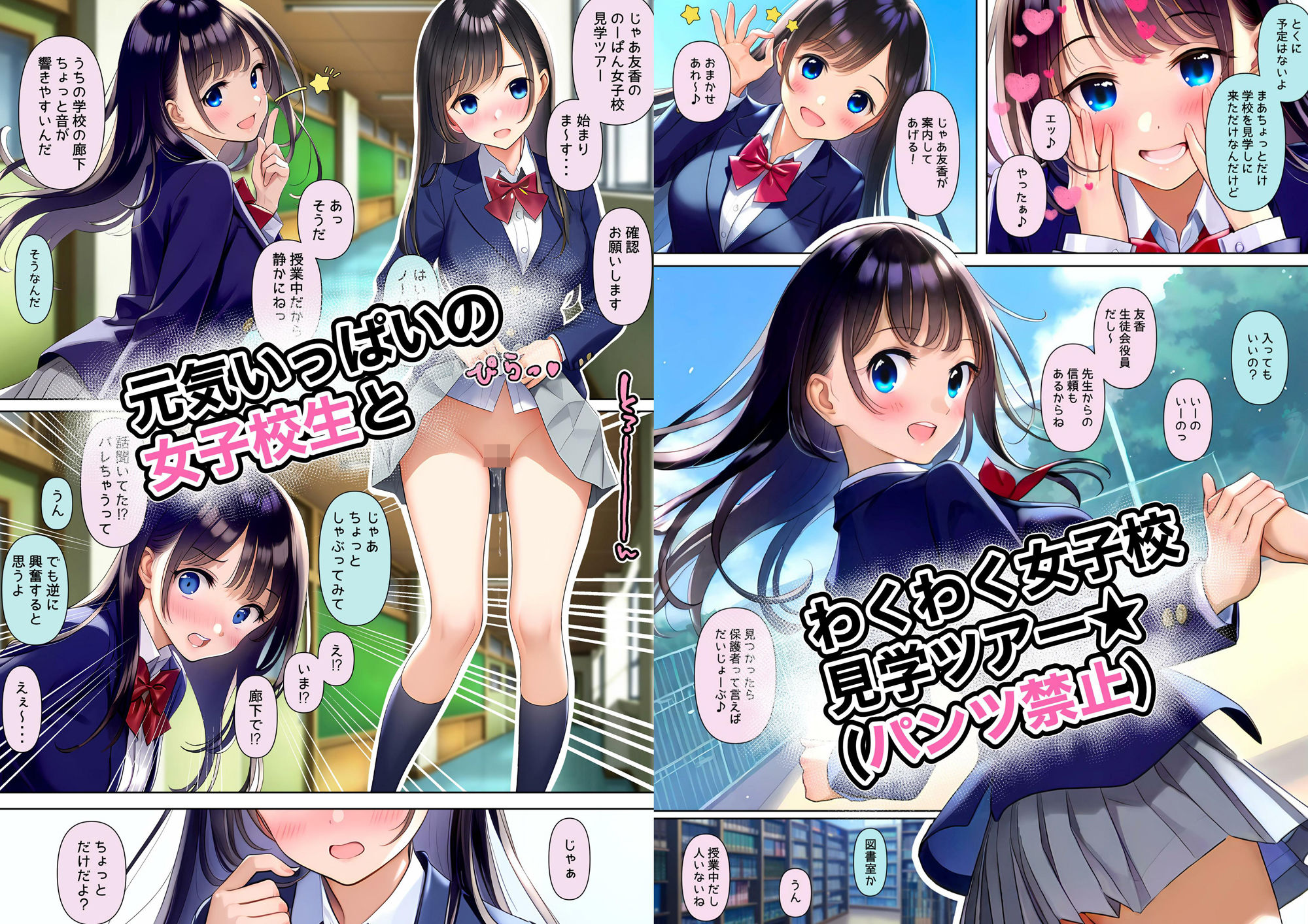 サンプル画像3:この街の女子校生は、どこかおかしい。第1話(茶っ戸★自慰P亭) [d_340822]