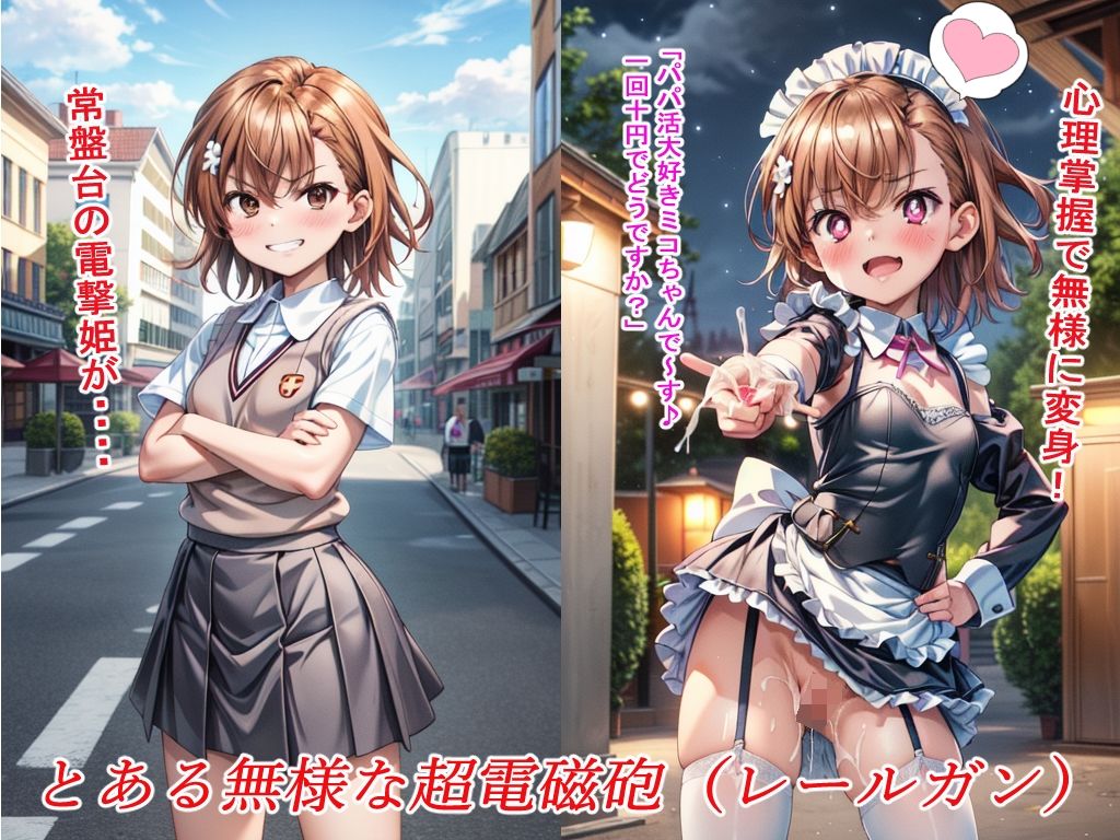 サンプル画像1:とある無様な超電磁砲（レールガン）(BZM研究所) [d_341817]