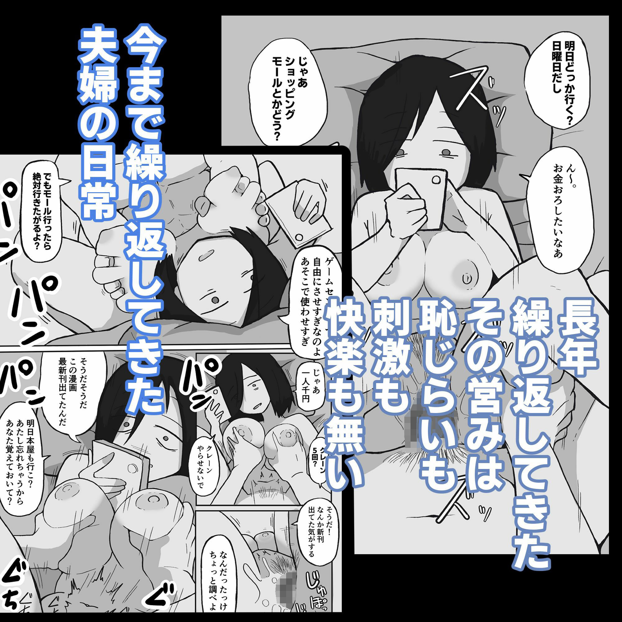 サンプル画像3:普通の夫婦の最後の夜。(単僕飼育。) [d_342391]