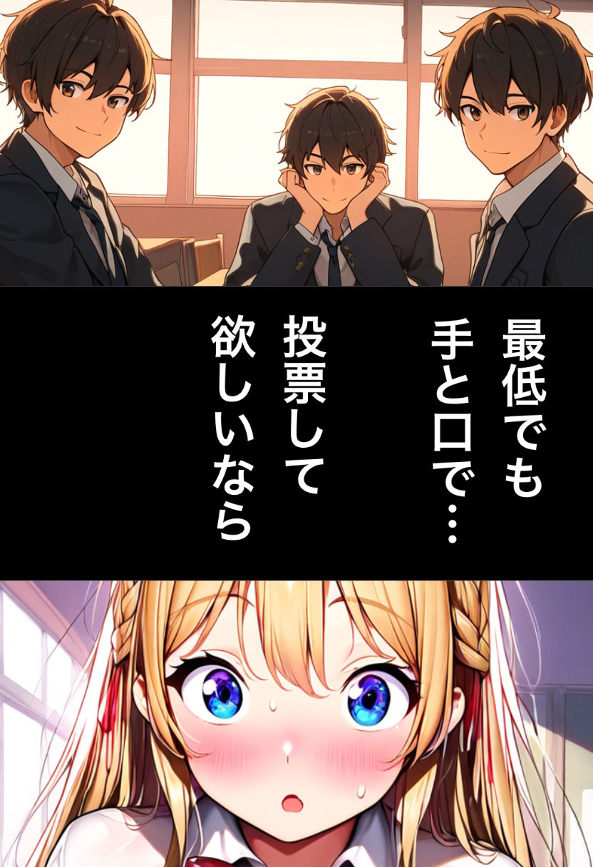 サンプル画像6:巨乳ギャル 生徒会長になるために手段はえらんでられません(兎山飛太) [d_343628]