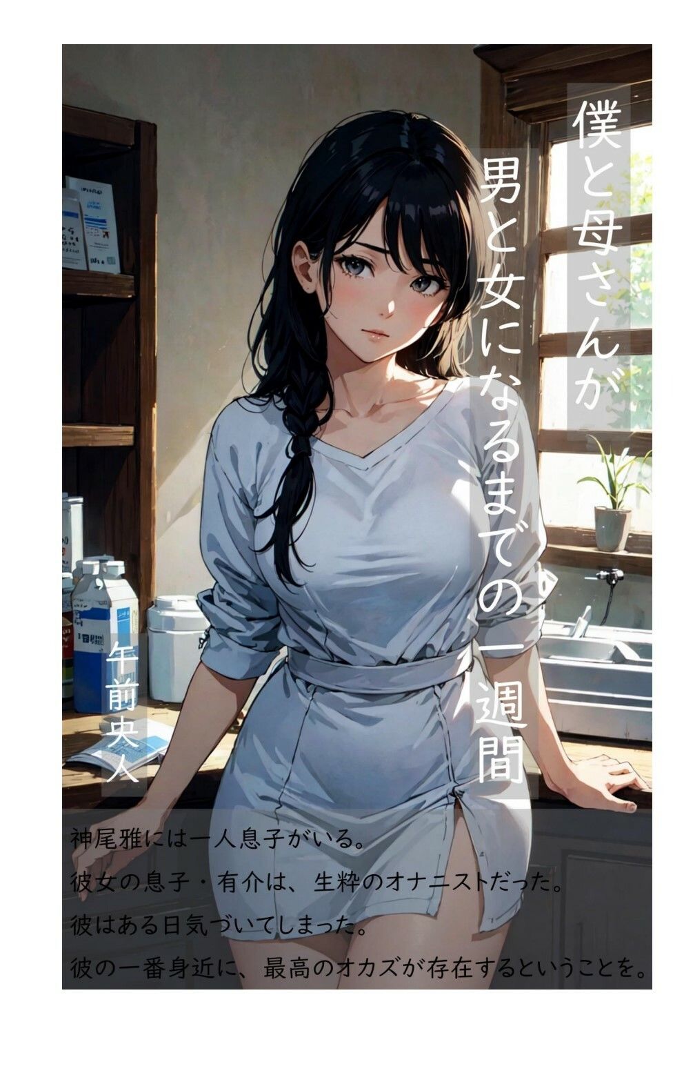 サンプル画像6:僕と母さんが男と女になるまでの一週間(MorningMoon) [d_343673]