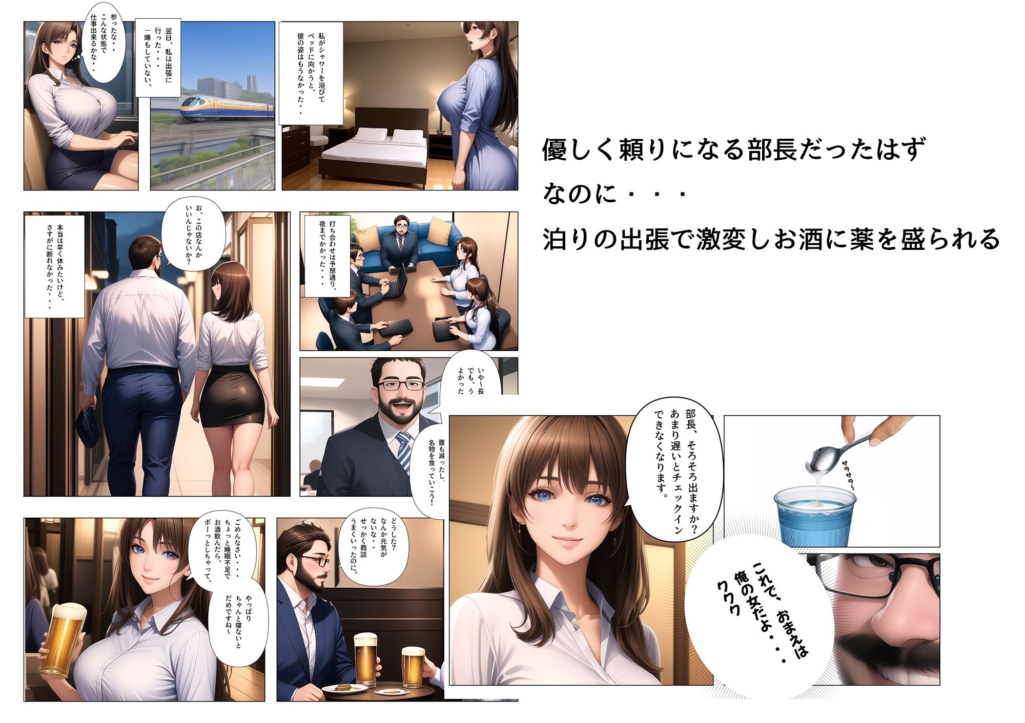 サンプル画像3:鏡花さん脅されちゃう3(BlueAct) [d_344595]