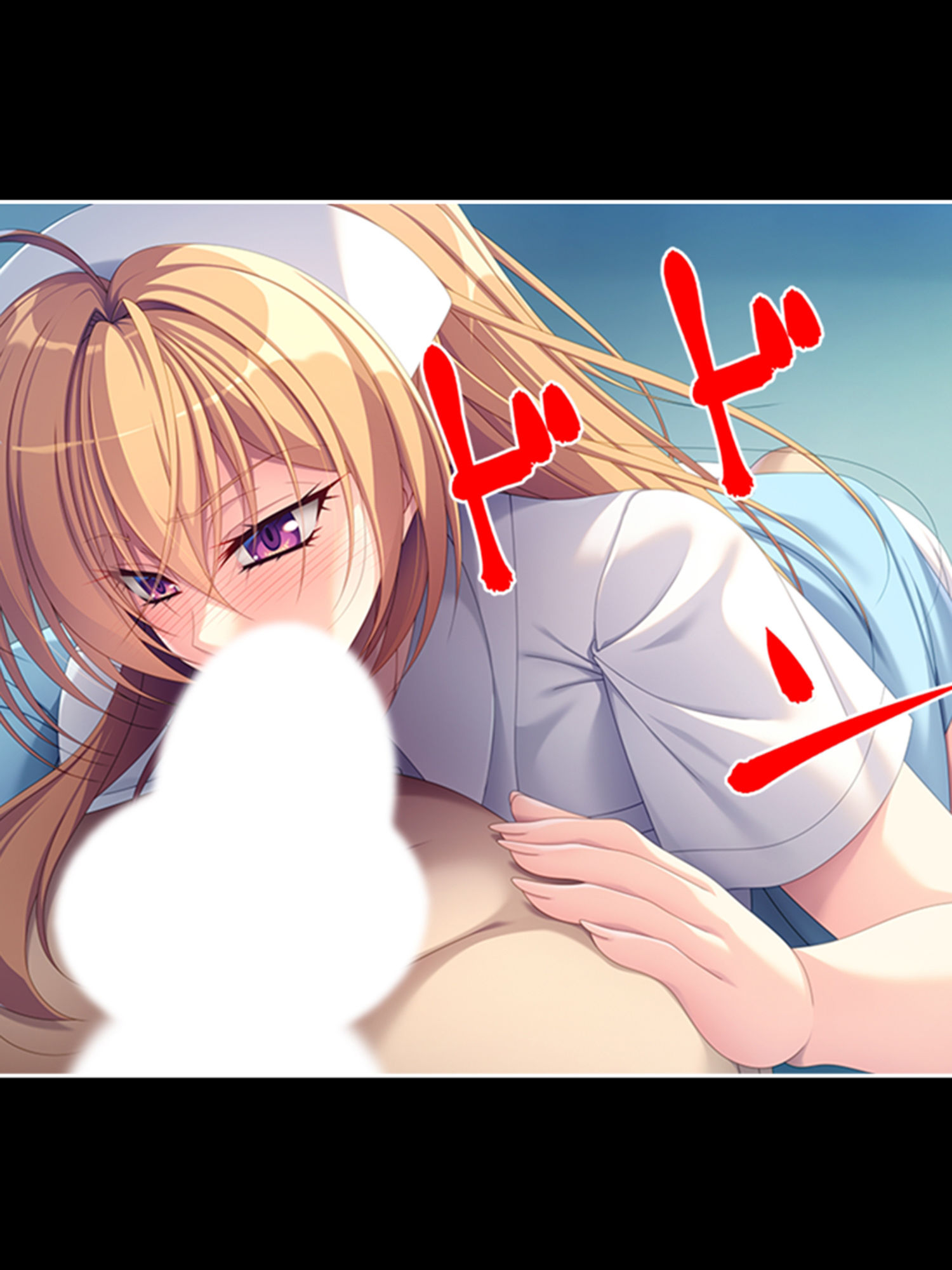 サンプル画像6:巨乳！ギャル！ナース！元同級生大咲希美の童貞治療！ ＜総集編＞(悶々堂) [d_345027]