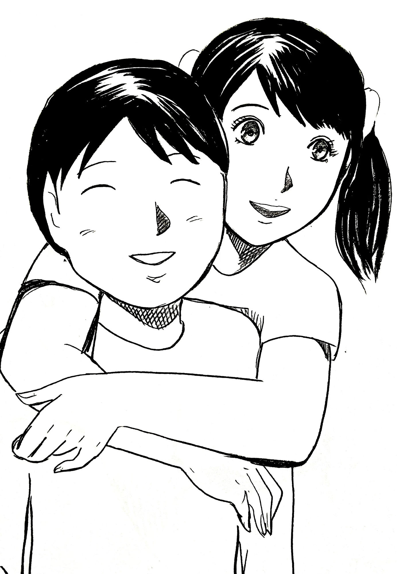 サンプル画像5:仲良しカップル(N-zumi-ha) [d_345150]