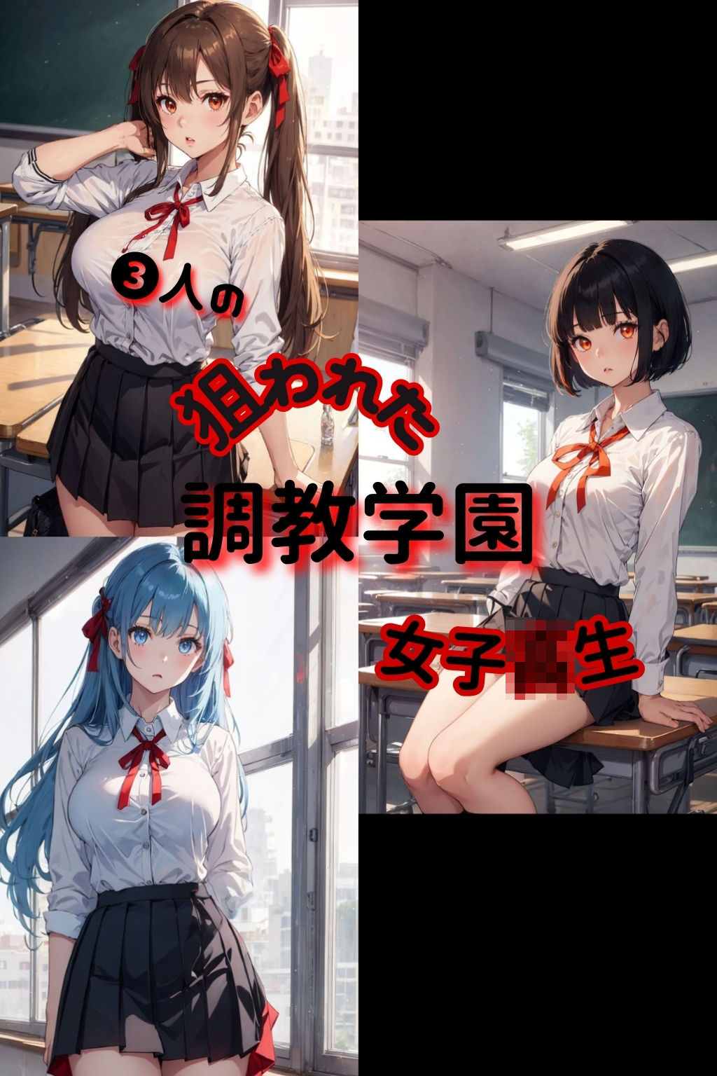 サンプル画像6:調教学園 3人の狙われた女子校生【一華・麗・エマ】編(ゆゆの森) [d_345447]