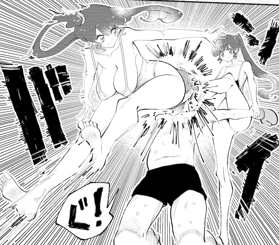 サンプル画像2:Queen’s Sisters(The Nation of Head Scissors) [d_346074]