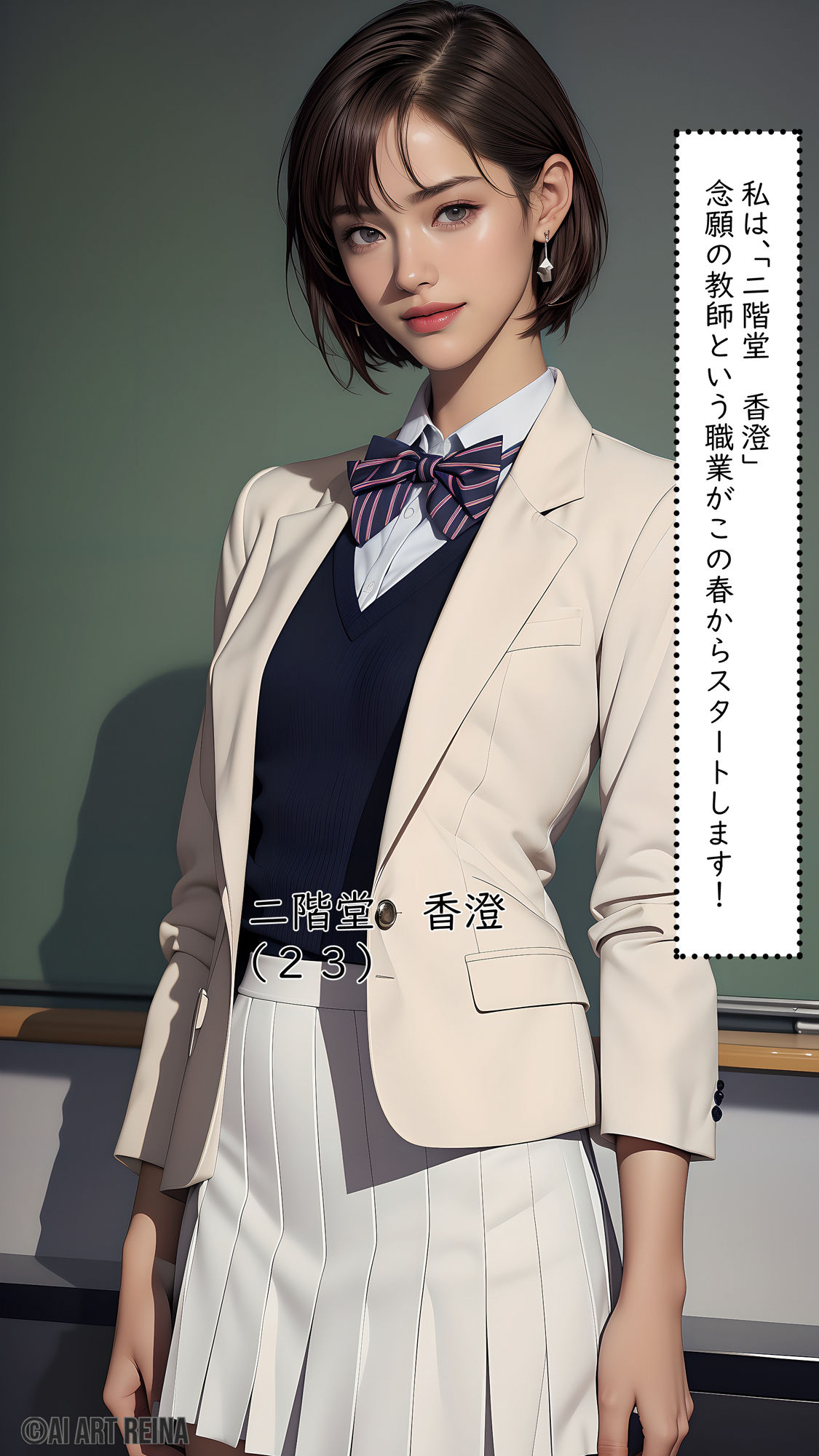 サンプル画像1:寝取られ美人教師＜香澄＞No.01〜07(AI＆ART Reina) [d_347067]