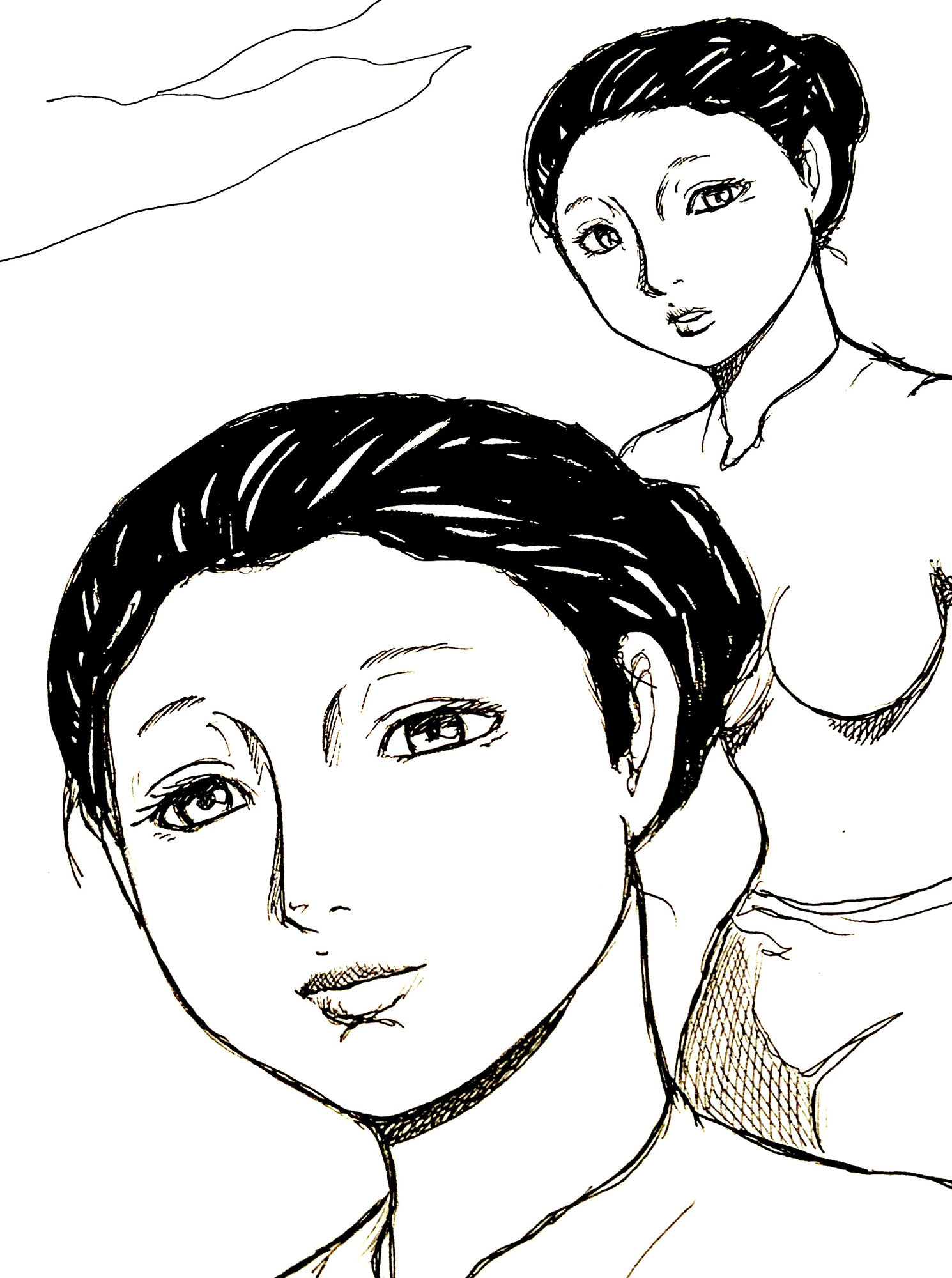 サンプル画像3:覚悟の女性(N-zumi-ha) [d_347690]