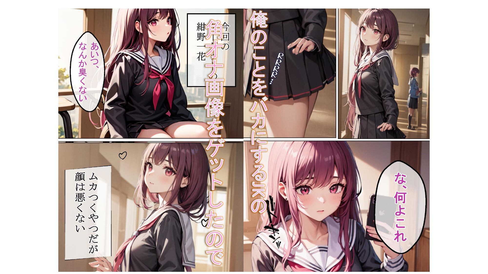 サンプル画像2:巨乳ギャルJKの教え子を角オナ画像で脅してSEXしてやった(部活女子) [d_348608]