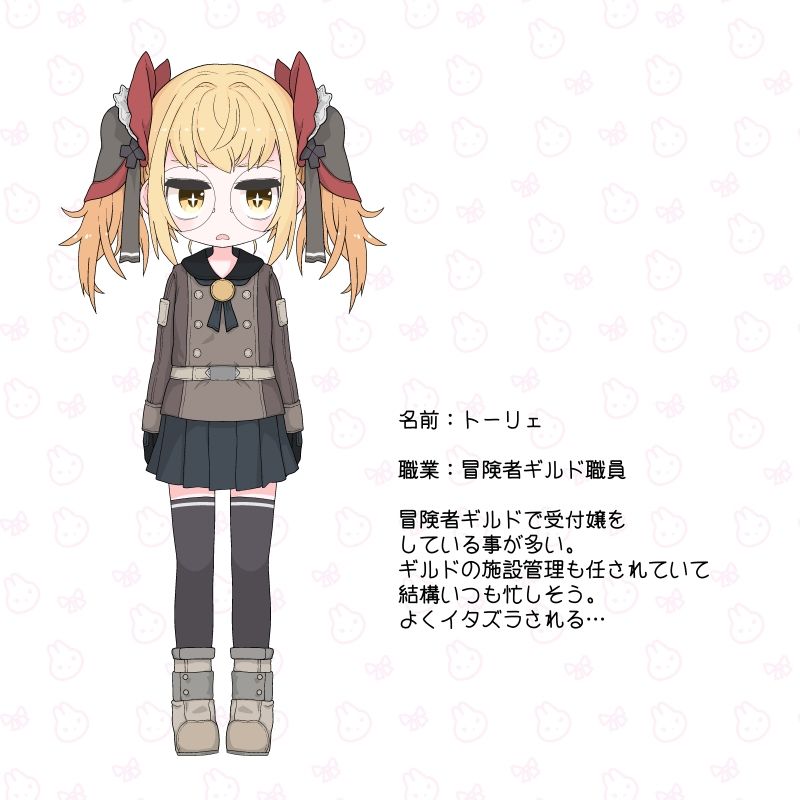 サンプル画像1:モテない一般モブ冒険者達の前に無防備なギルド受付嬢が…なお話(らーすとちゅか) [d_349257]