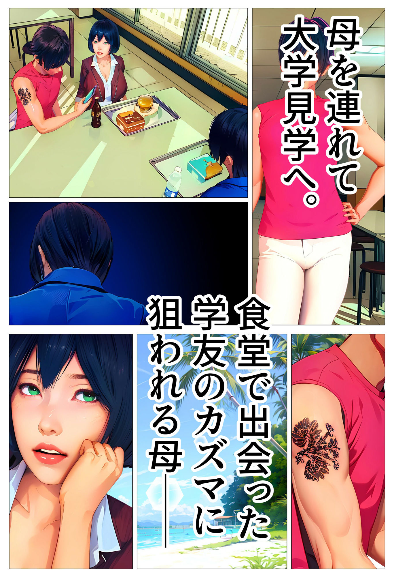 サンプル画像1:俺だけの母さんだったのに…(醜行譚) [d_350676]