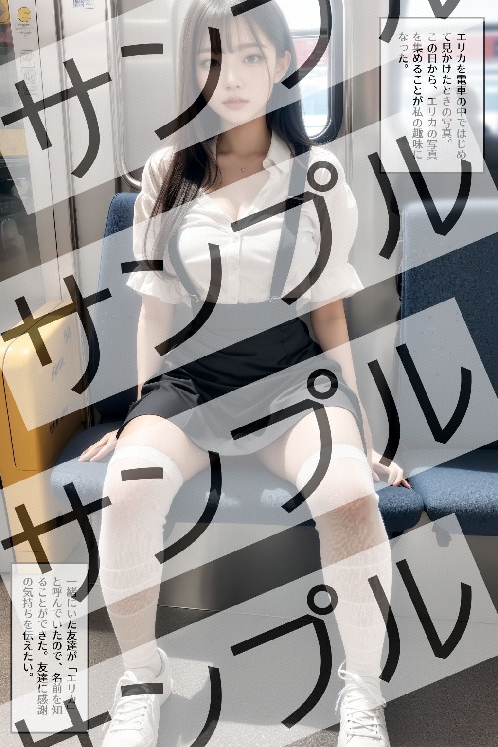 サンプル画像1:盗撮犯〜危険なOLエリカ vol.1からのスピンオフ〜(あらぶるま18＋) [d_350692]