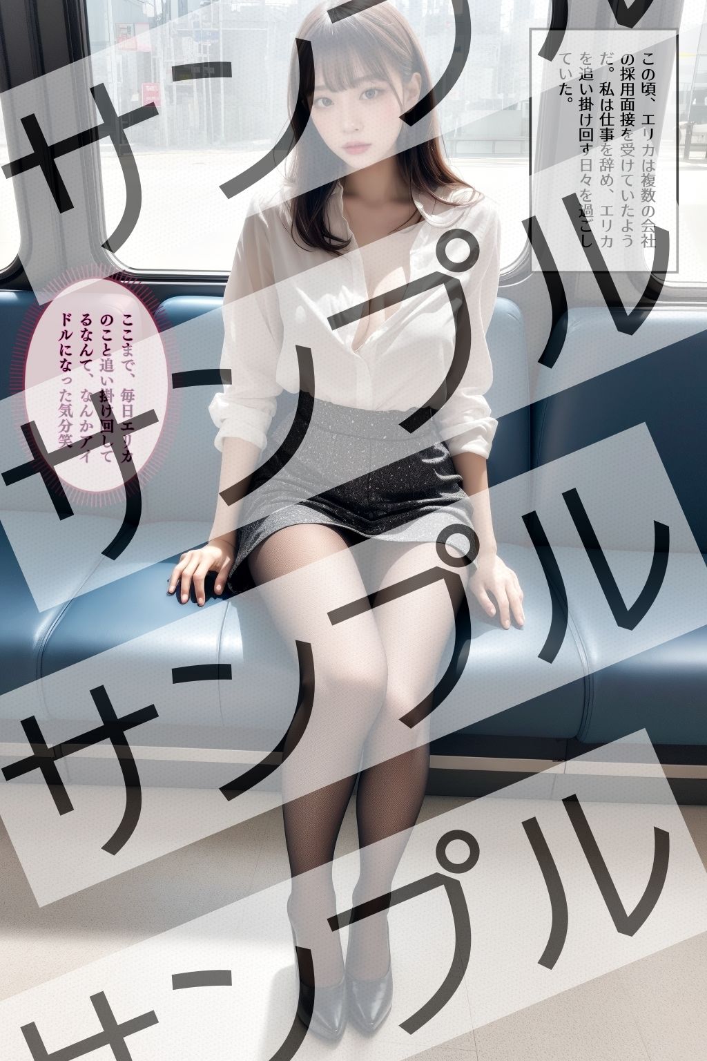 サンプル画像3:盗撮犯〜危険なOLエリカ vol.1からのスピンオフ〜(あらぶるま18＋) [d_350692]