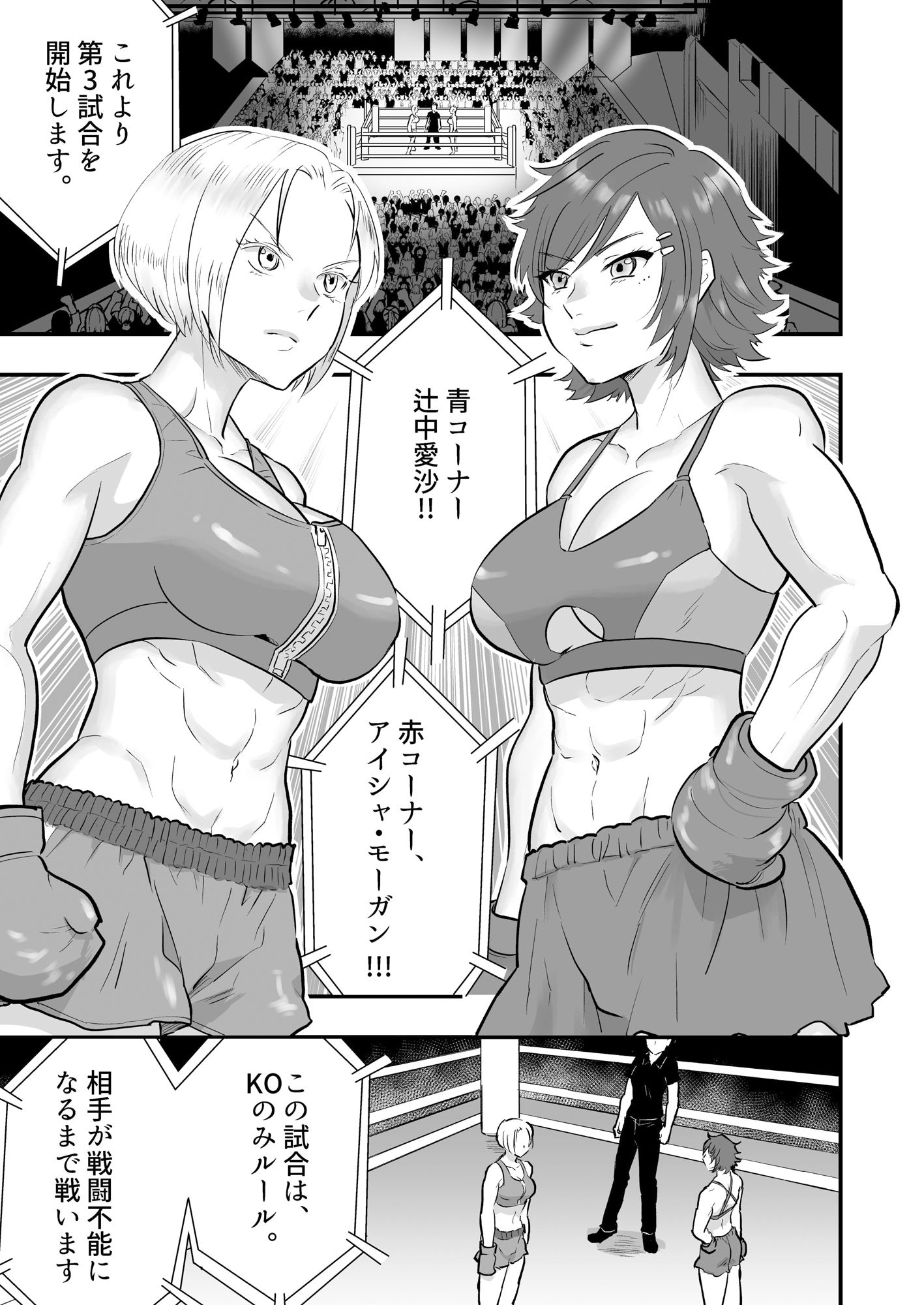 サンプル画像2:Fighting Dimention4(Fighting Scene) [d_350847]