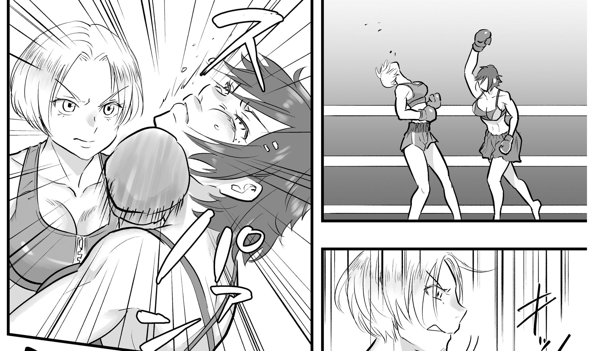 サンプル画像3:Fighting Dimention4(Fighting Scene) [d_350847]